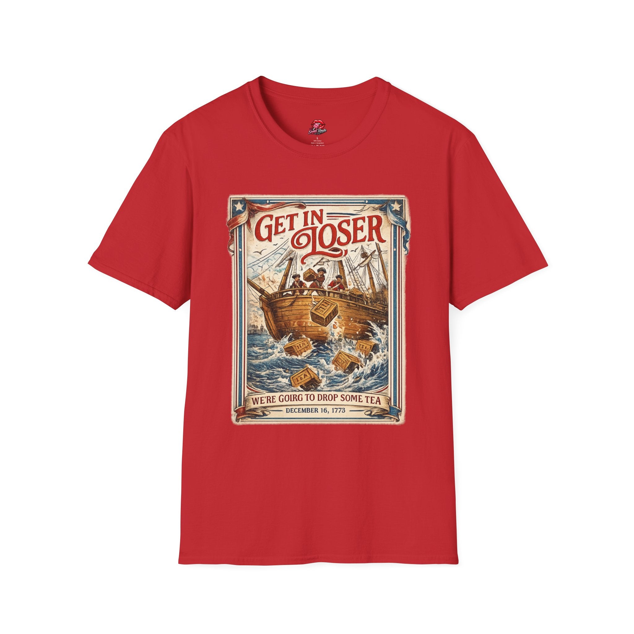 Get In Loser Vintage Sailboat T-Shirt