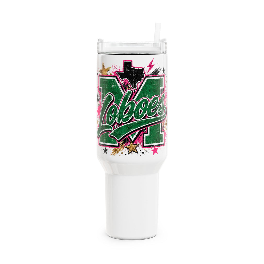 40oz Loboes Texas Tumbler