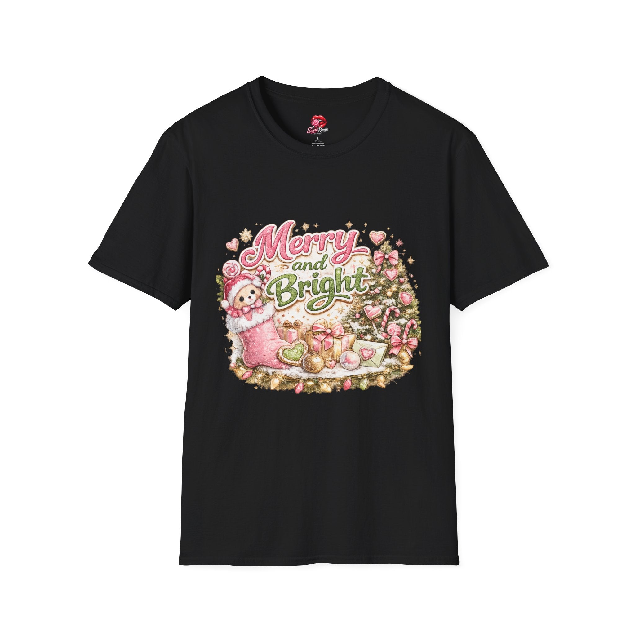Merry and Bright Christmas Tee
