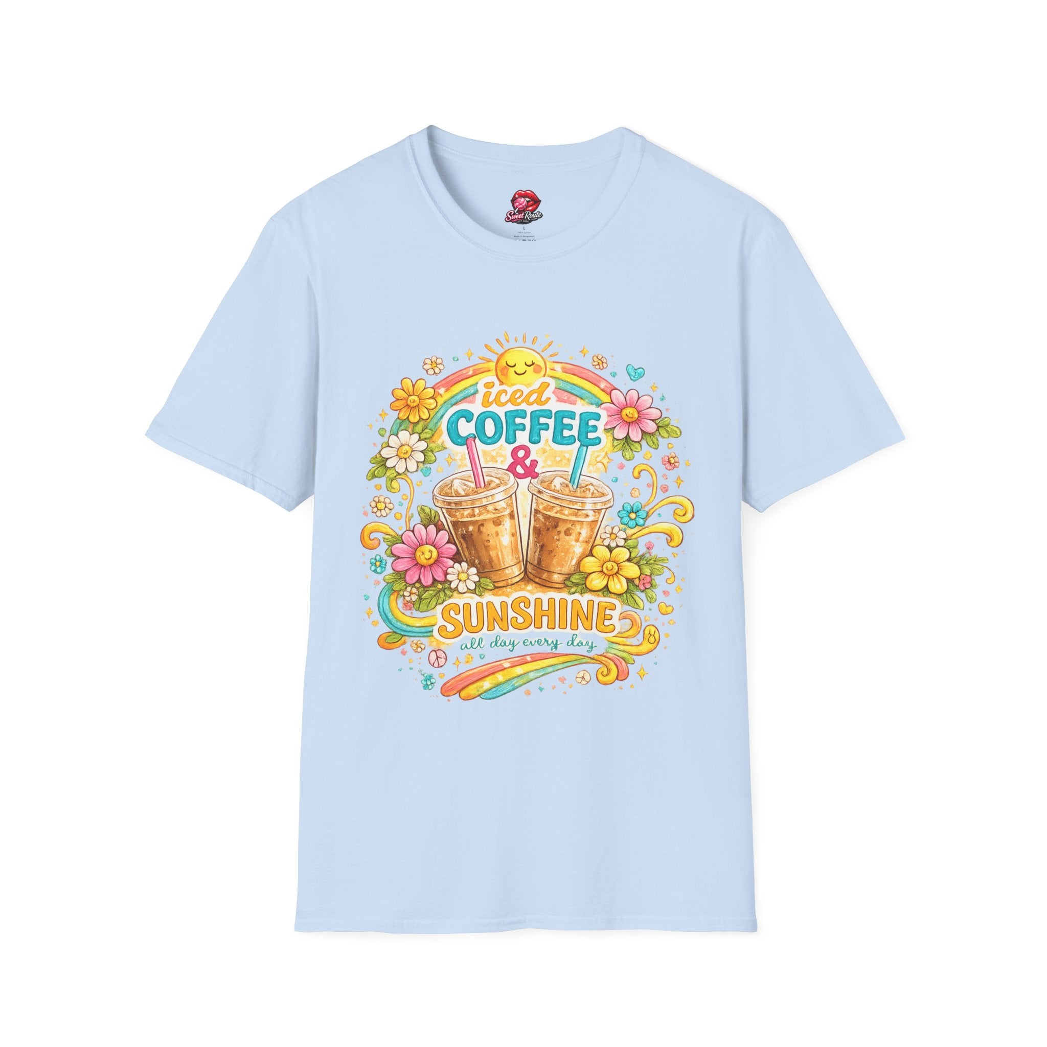 Iced Coffee & Sunshine T-Shirt