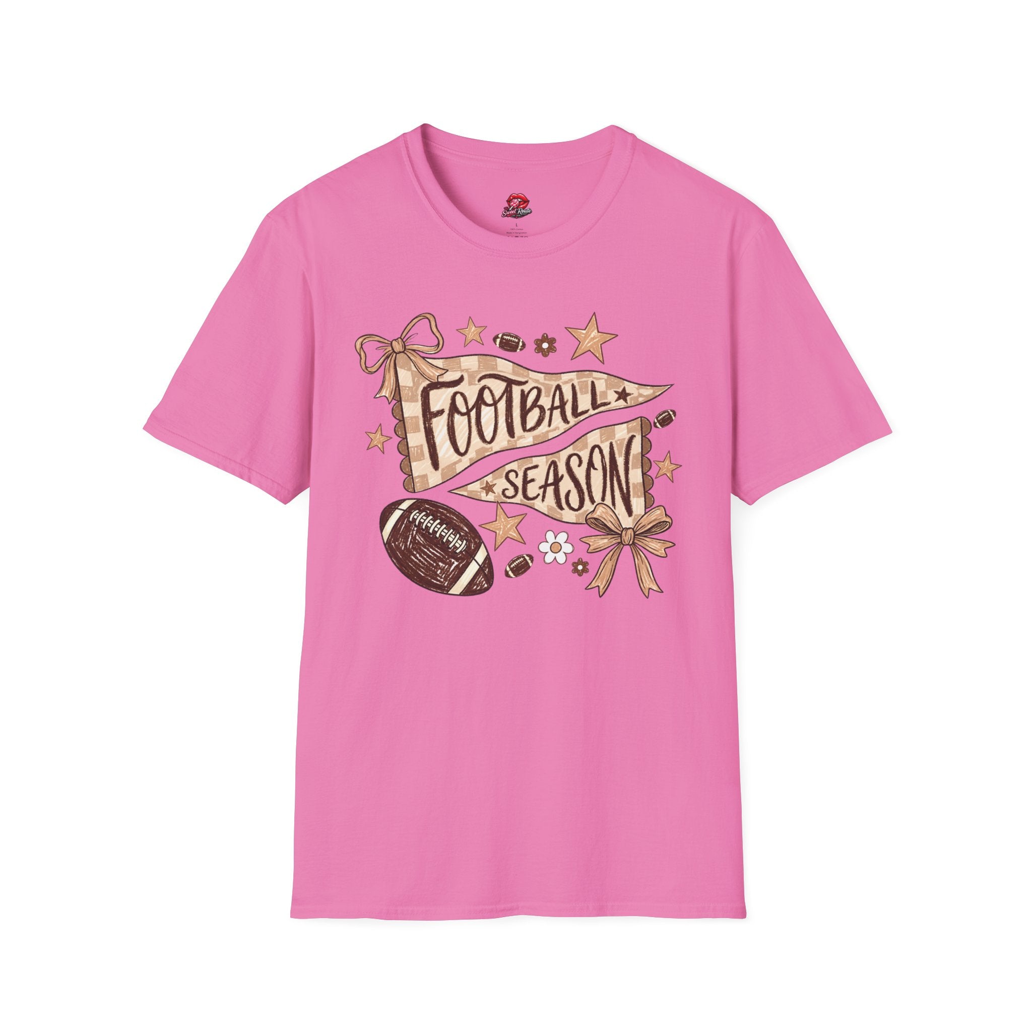 Pennant & Football Game Day Tee