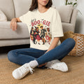 Let’s Boo-gie Halloween T-Shirt | Retro Dancing Ghost Graphic Tee | Cute Spooky Party Shirt | Funny Fall Halloween Tee | Halloween Gift