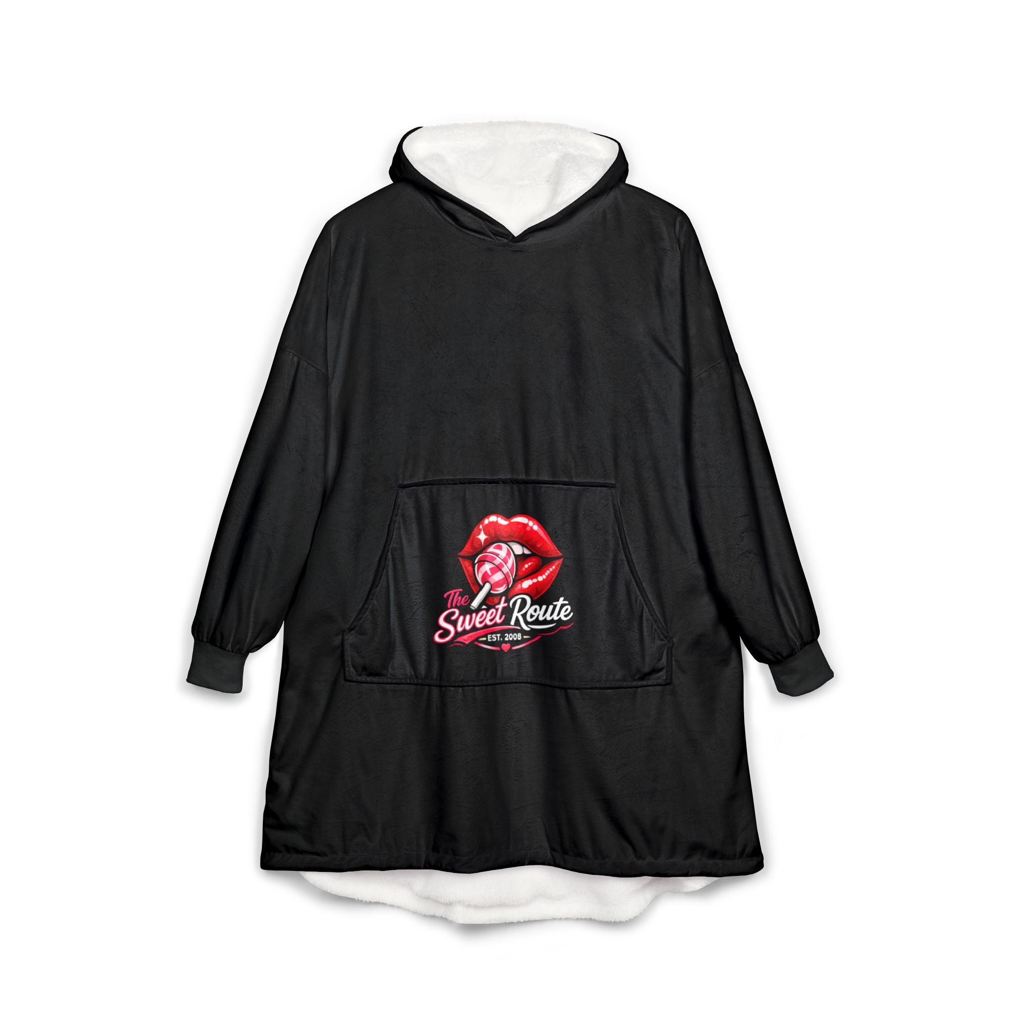 Sweet Route Logo Hooded Blanket