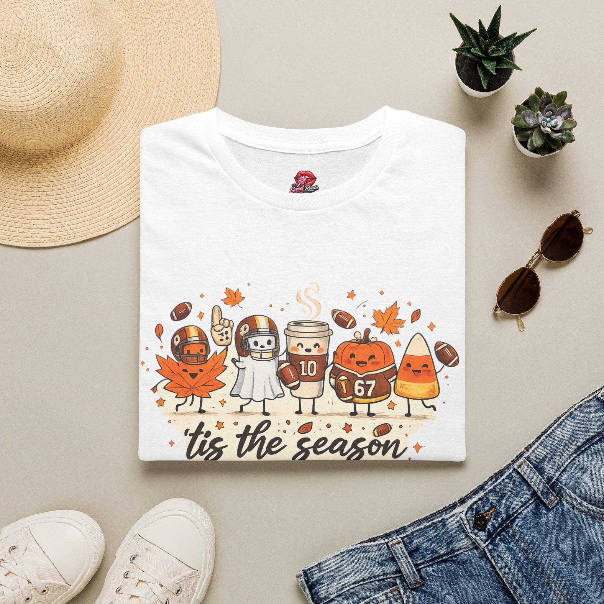 Halloween Football T-Shirt