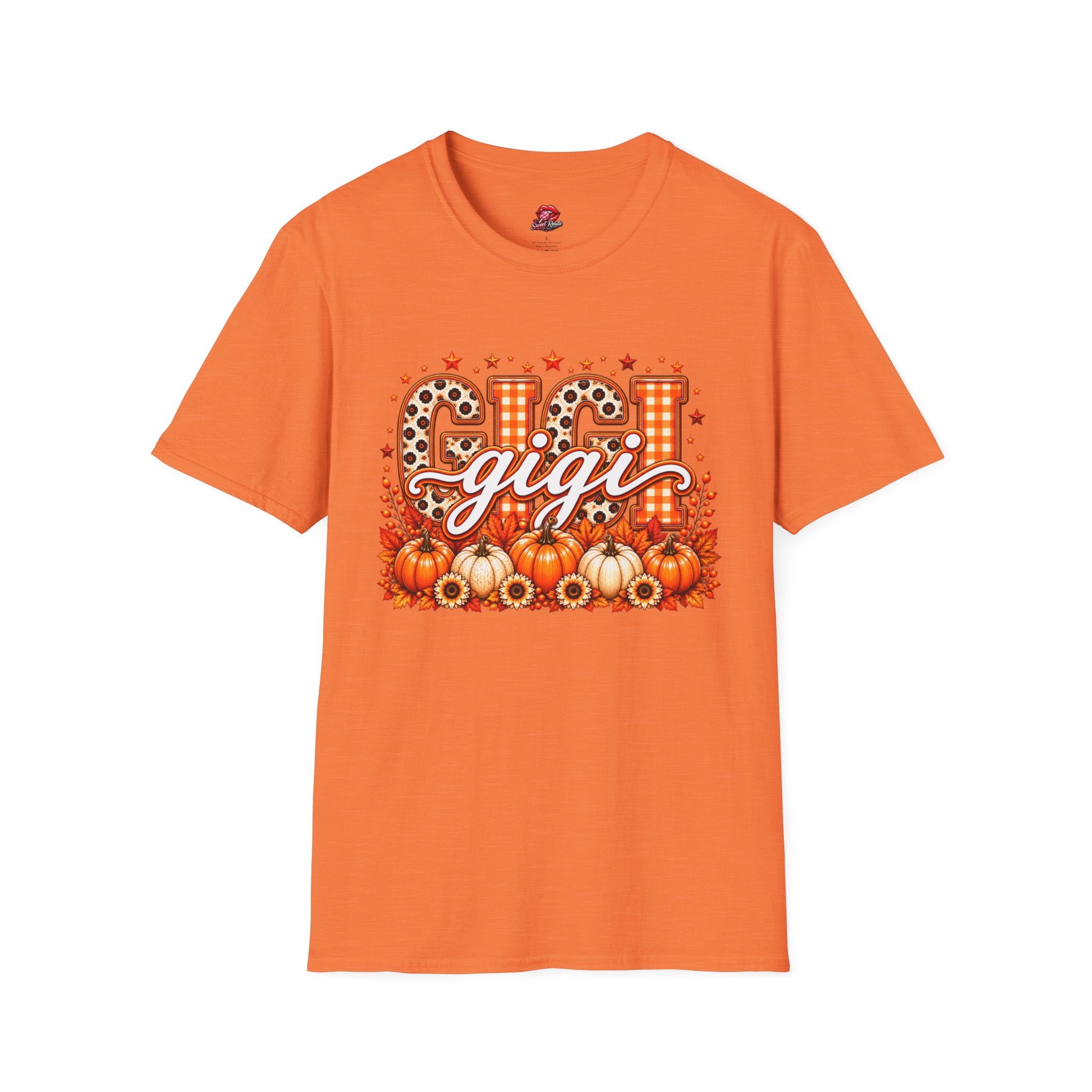 Gigi Fall Plaid & Leopard T‑Shirt