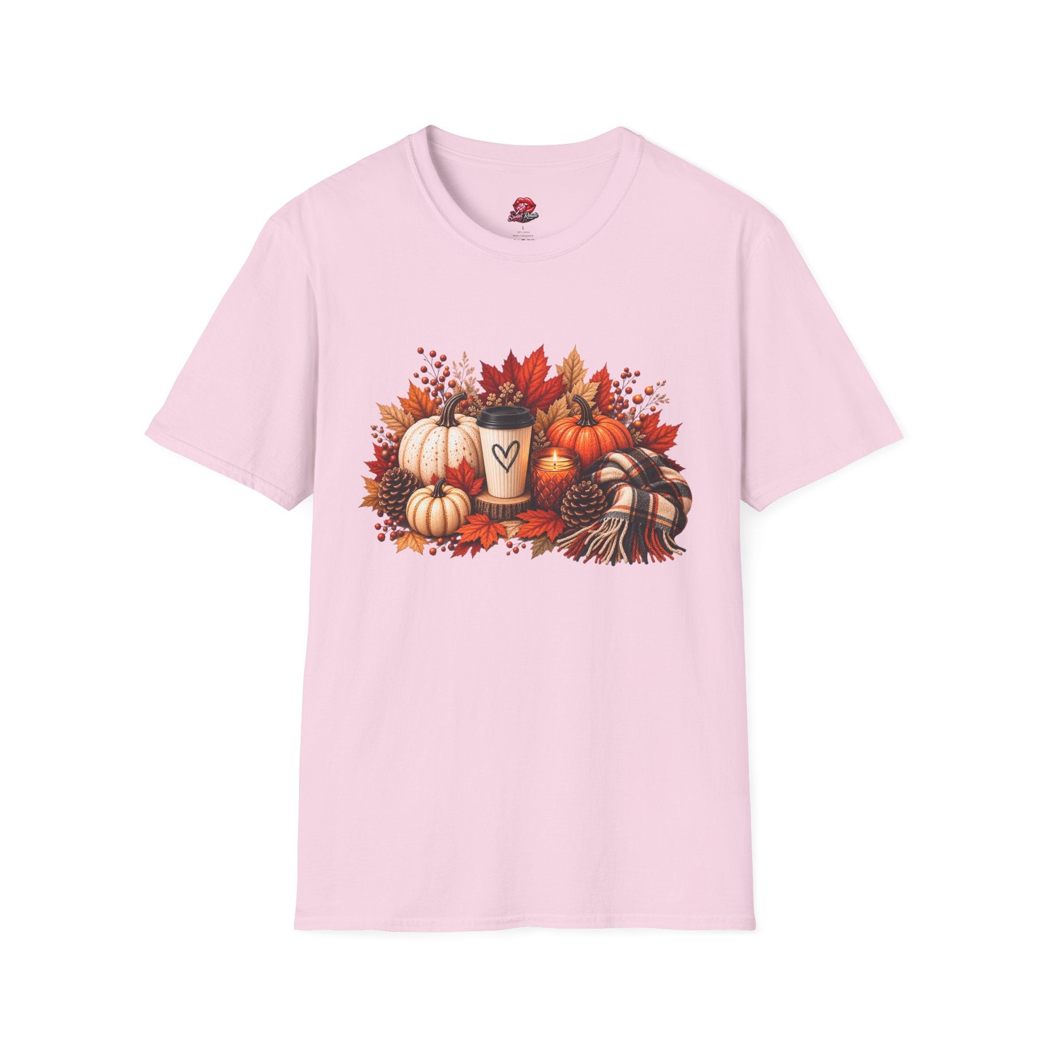 Autumn Coffee & Pumpkins T-Shirt