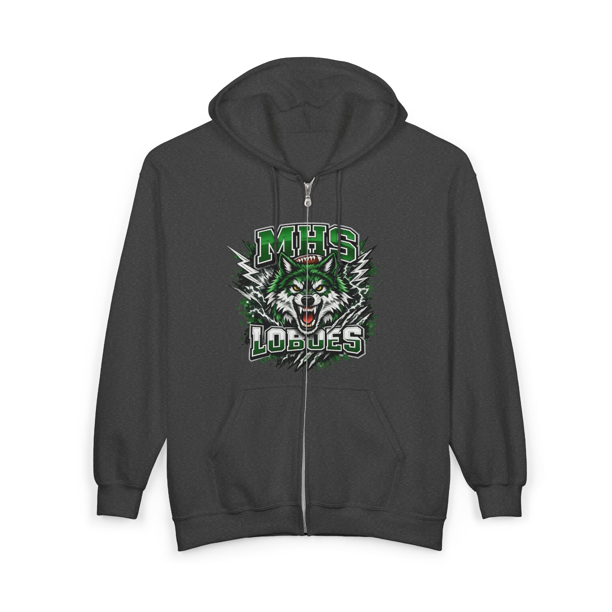 MHS Loboes Full-Zip Hoodie