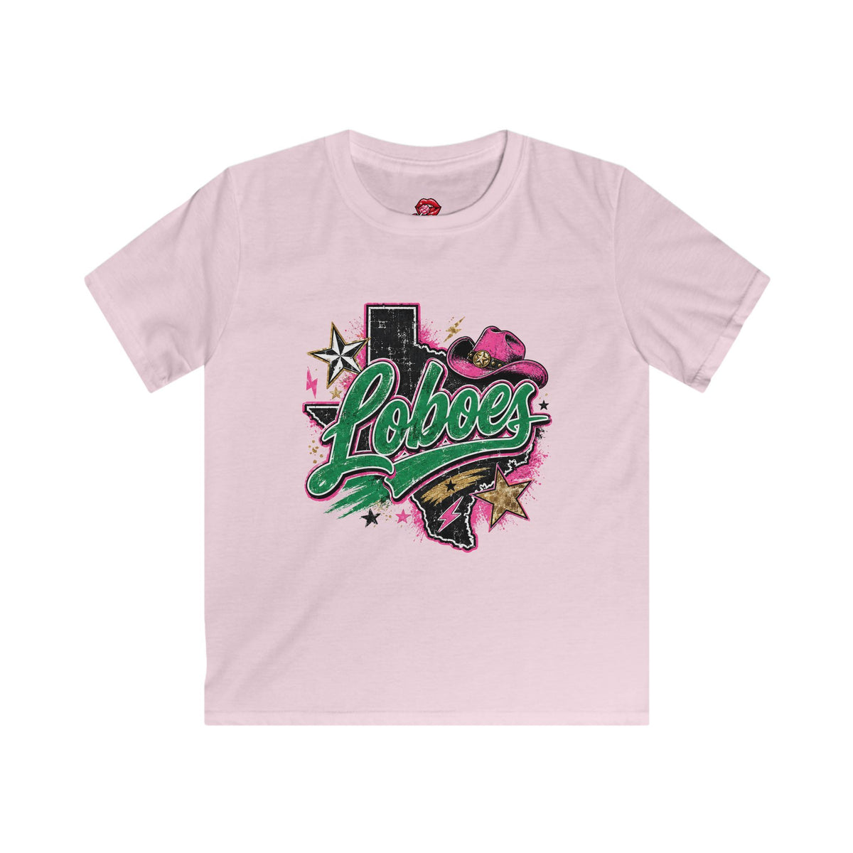 Loboes Texas Logo Kids Tee
