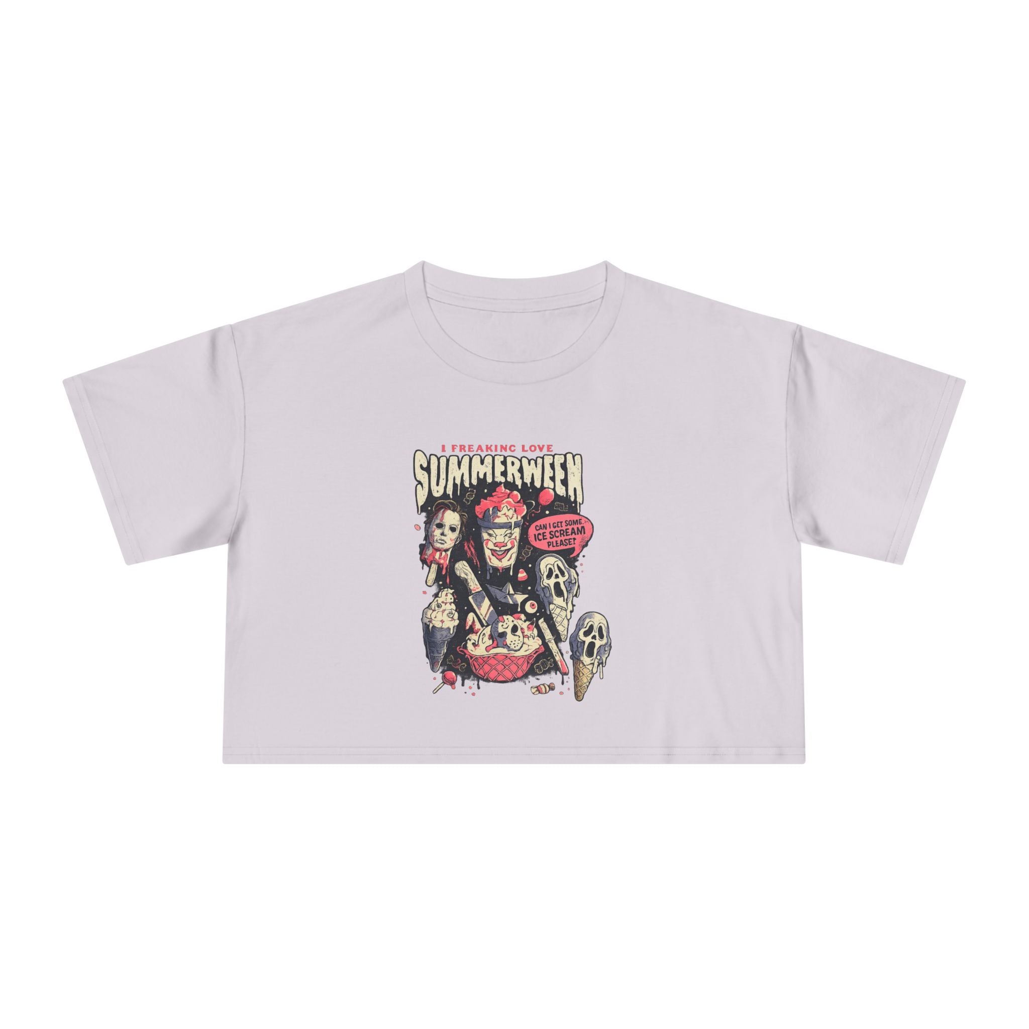 Summerween Horror Crop Top