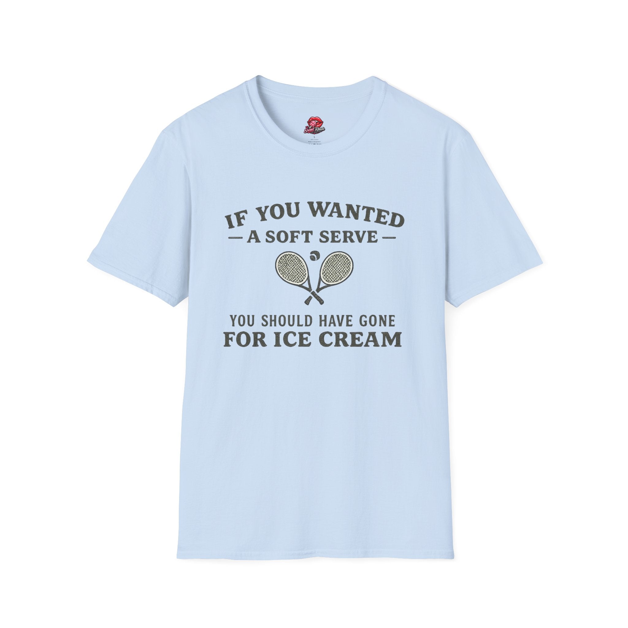 If You Wanted a Soft Serve Tennis TShirt