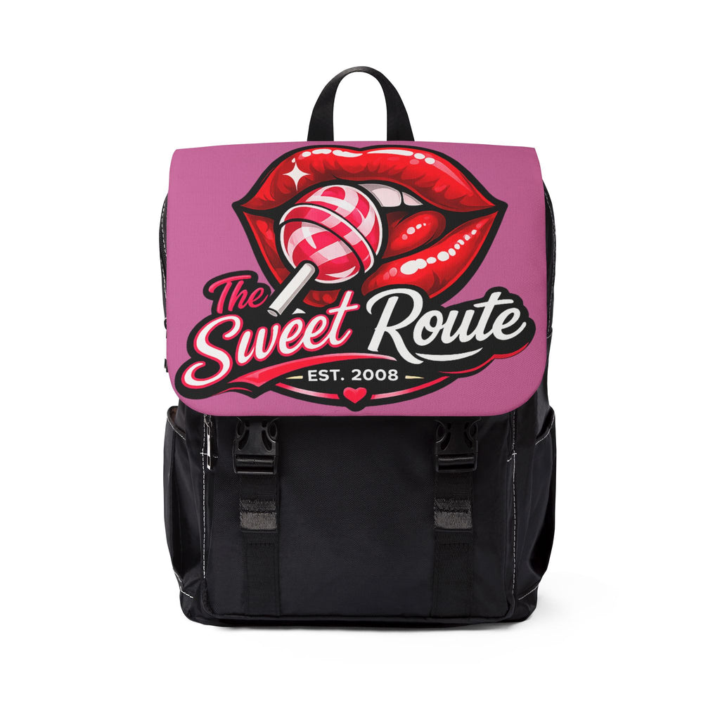 The Sweet Route Logo Backpack