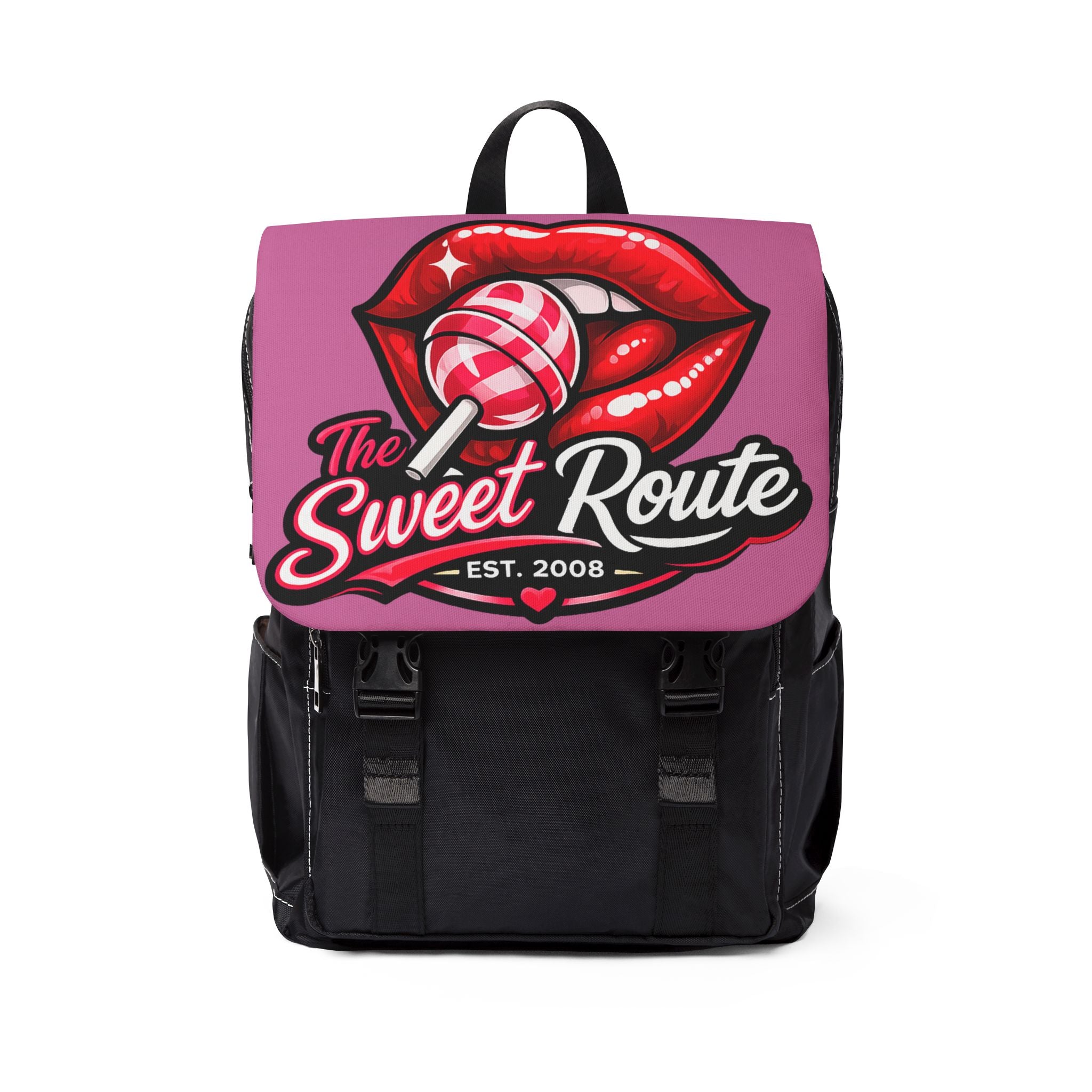The Sweet Route Logo Backpack