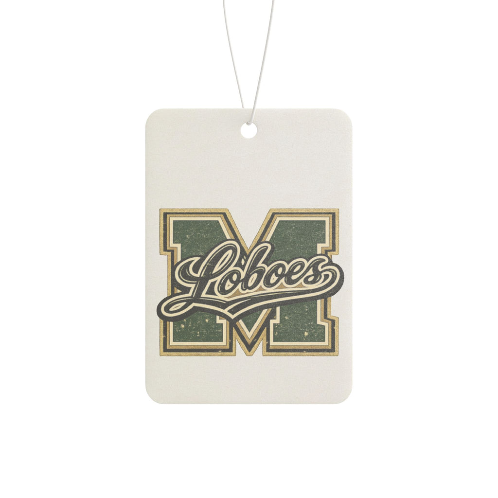 Loboes M Letter Car Air Freshener