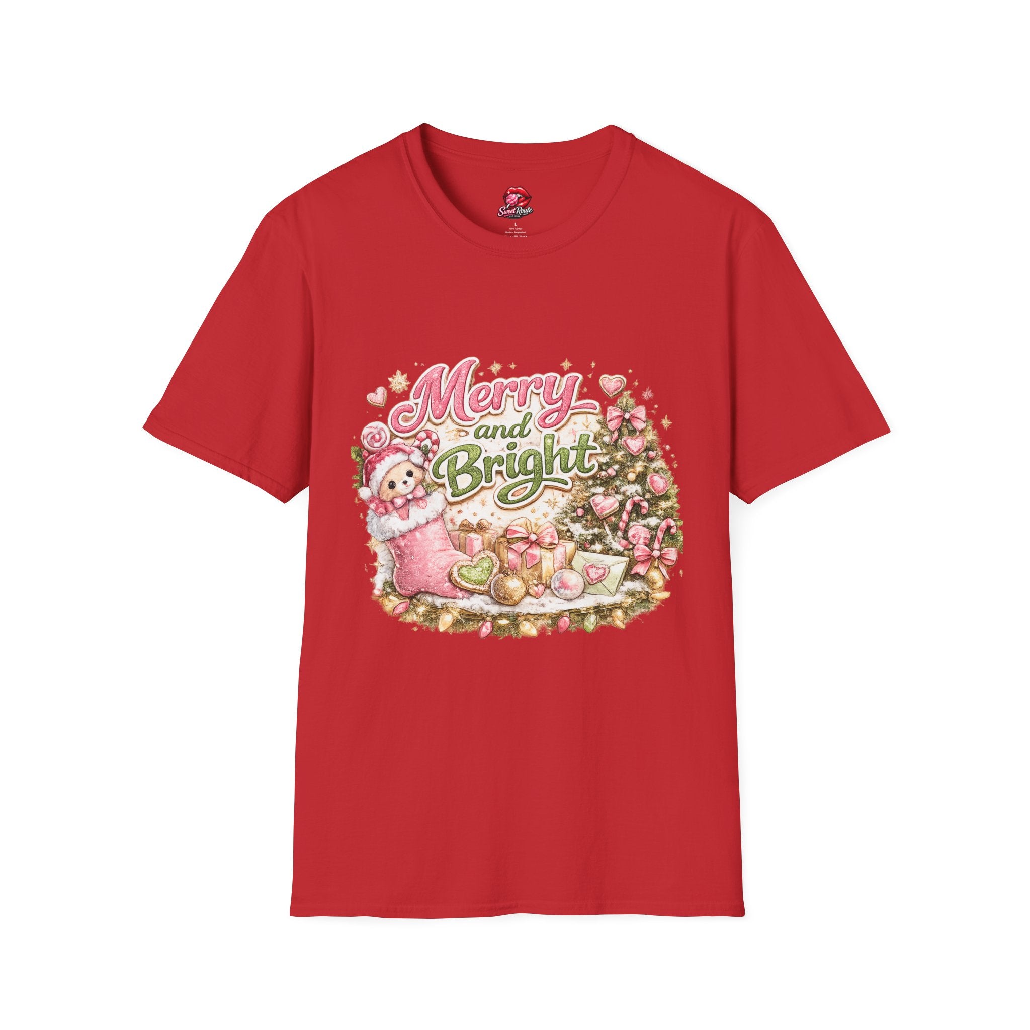 Merry and Bright Christmas Tee