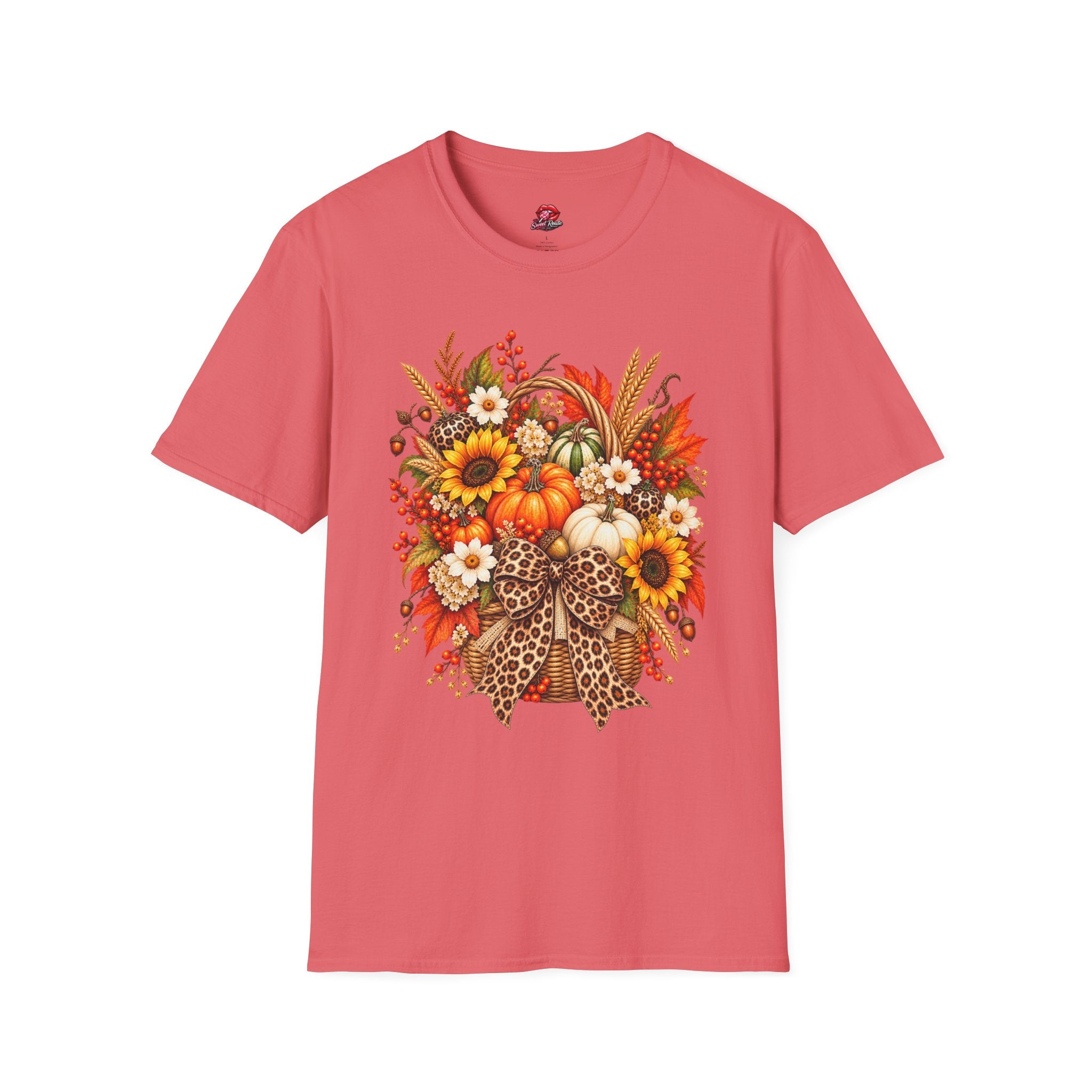 Pumpkins, Sunflowers & Fall Bouquet Tee