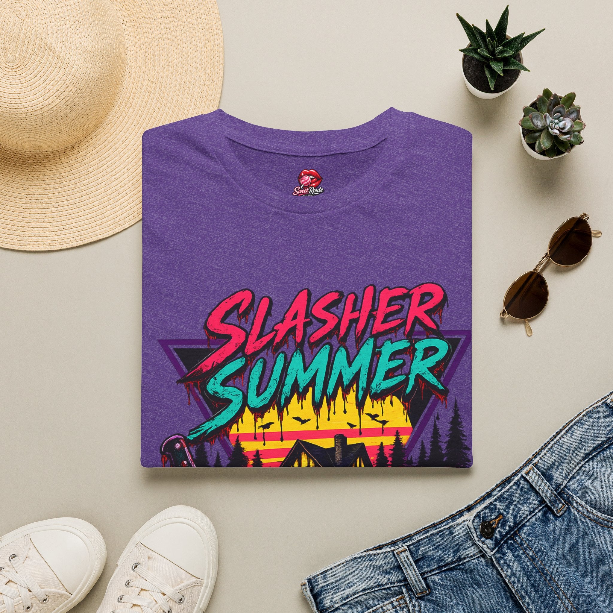 Slasher Summer Retro Horror Graphic Tee