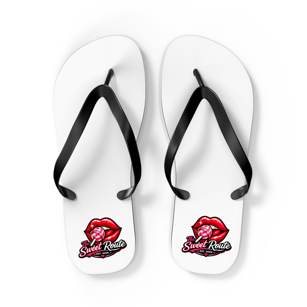 Sweet Route Logo Beach Sandals
