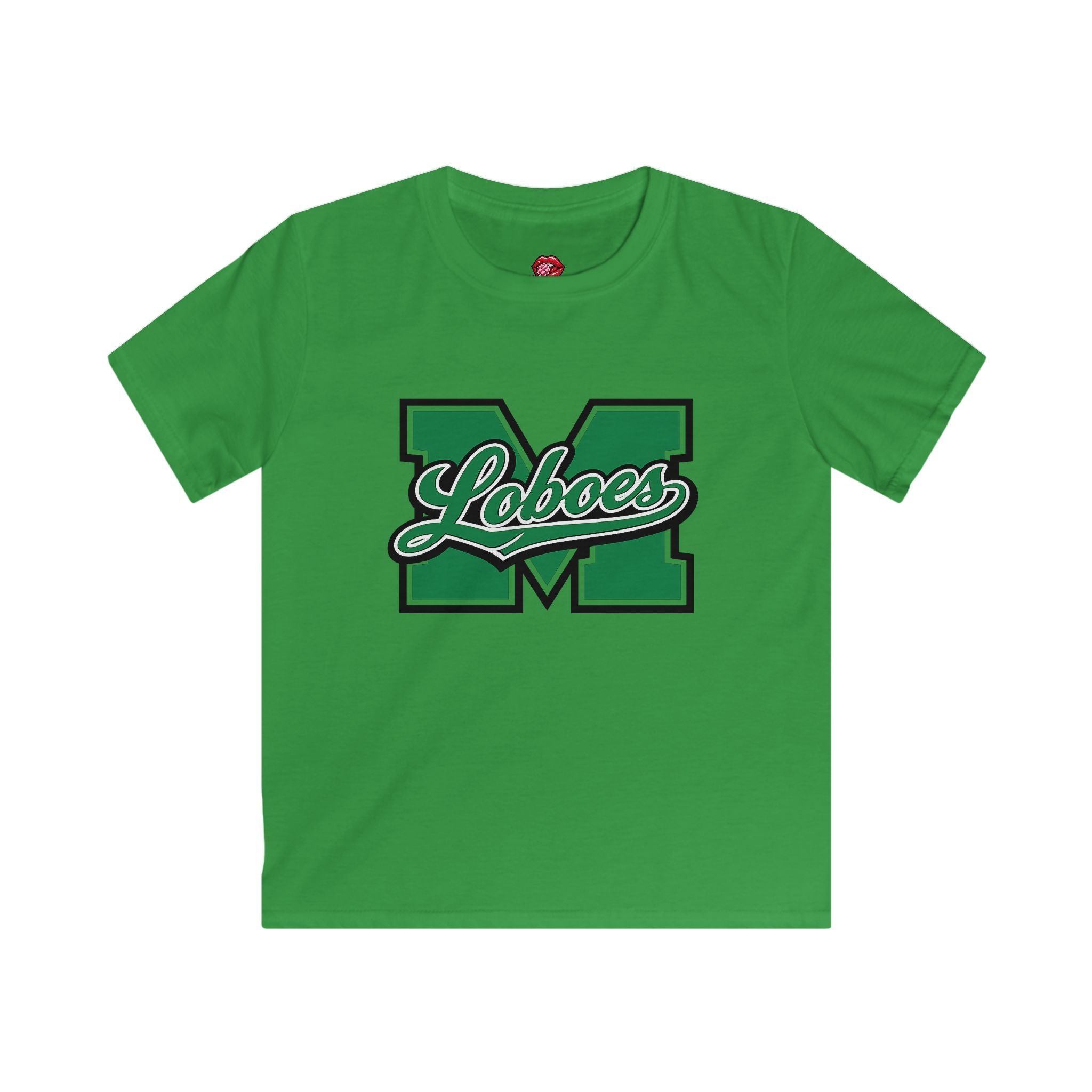 Kids 'Loboes' School Logo Tee