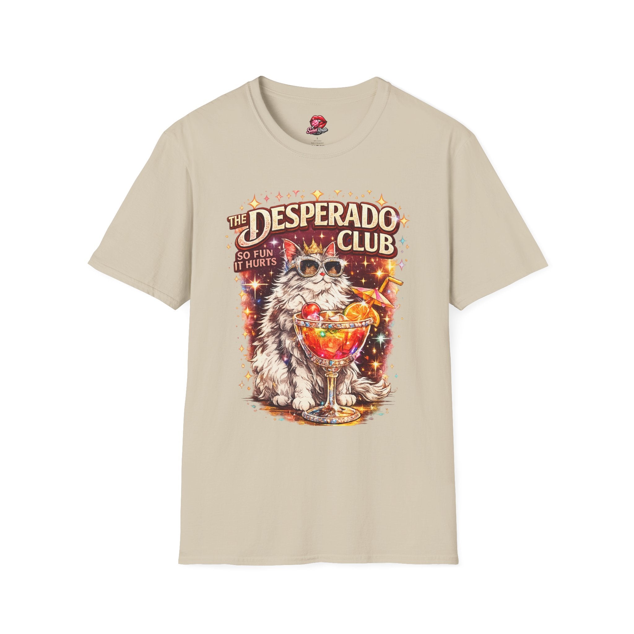 Desperado Club Cat Cocktail T-Shirt