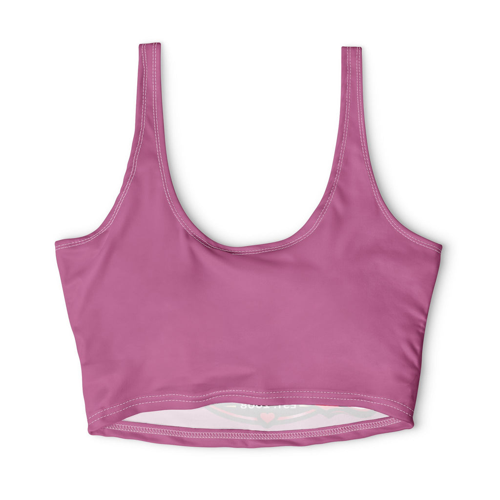Pink Sweet Route Sports Bra
