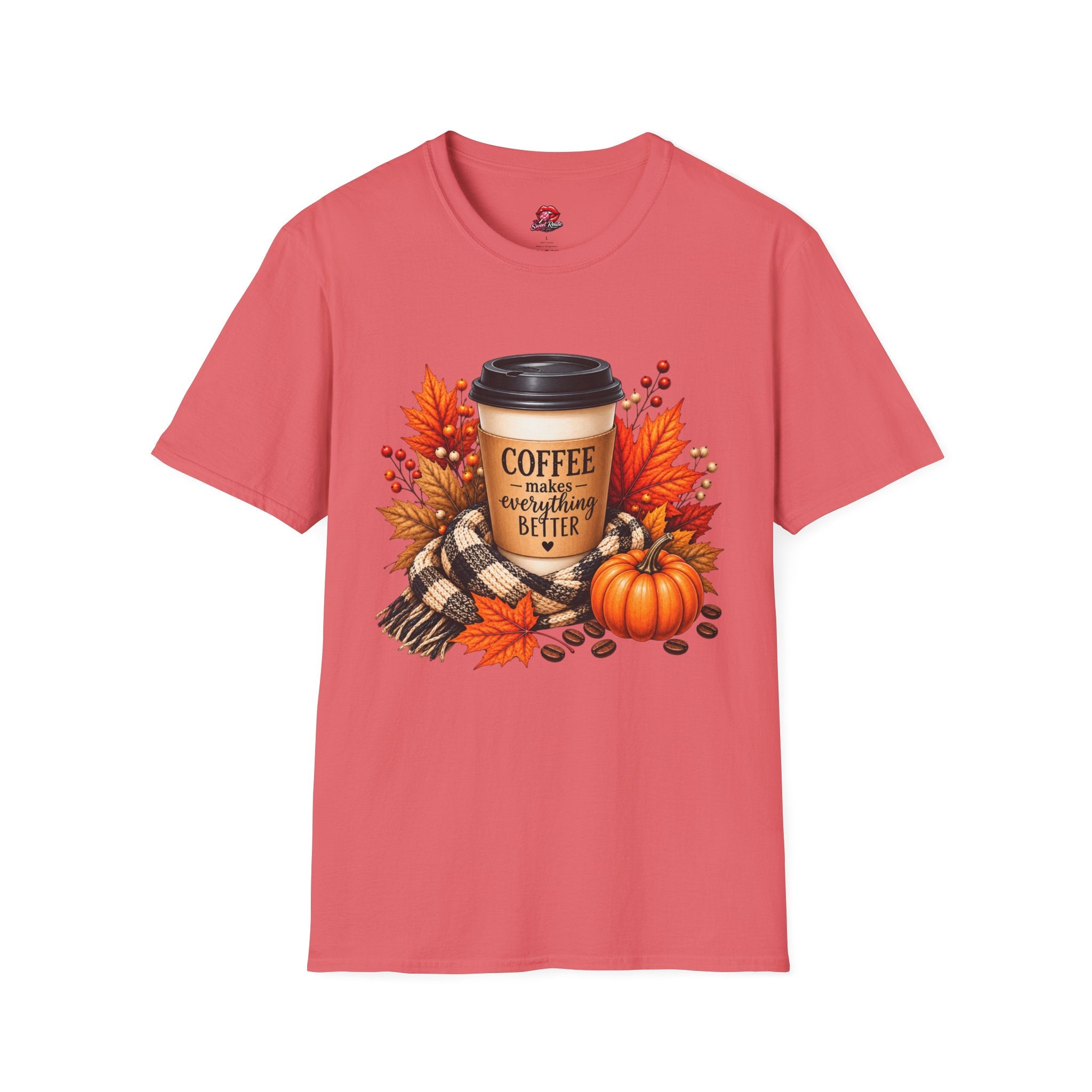 Coffee Makes Everything Better Fall T-Shirt