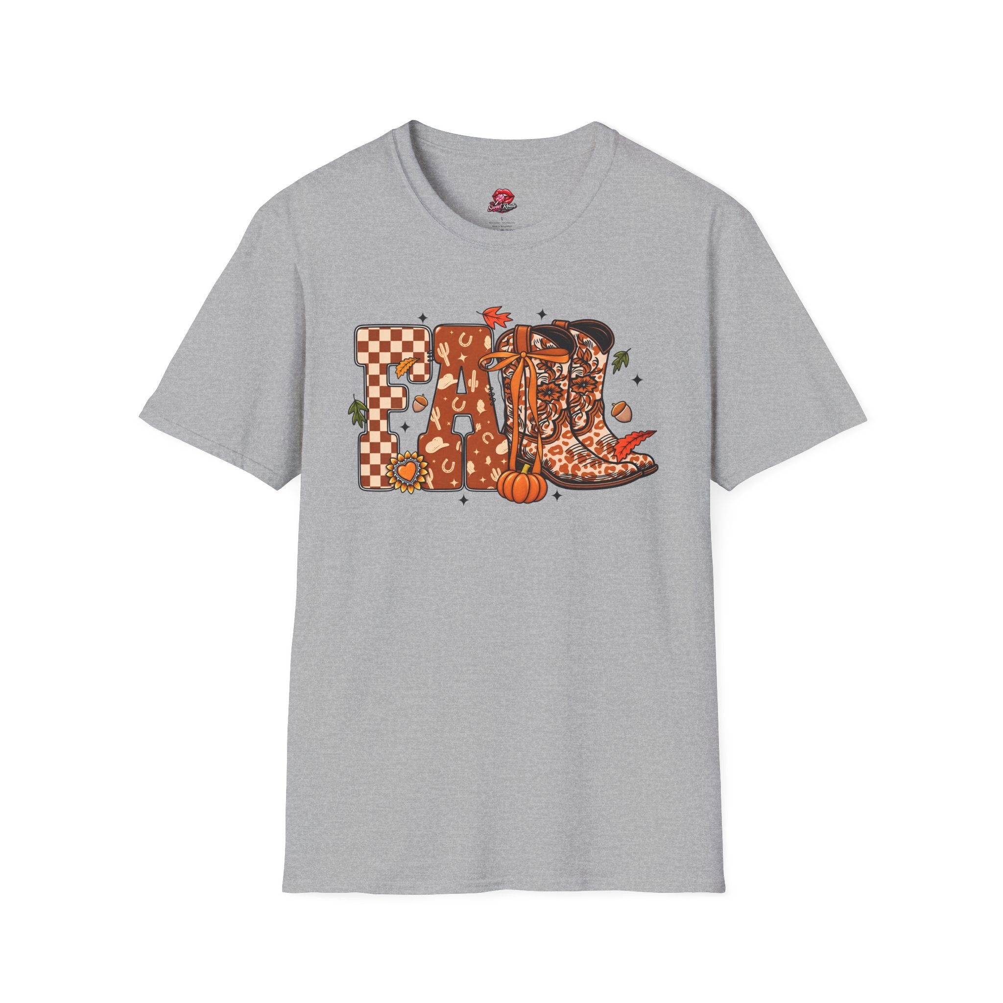 Pumpkin, Leopard & Plaid Fall Tee