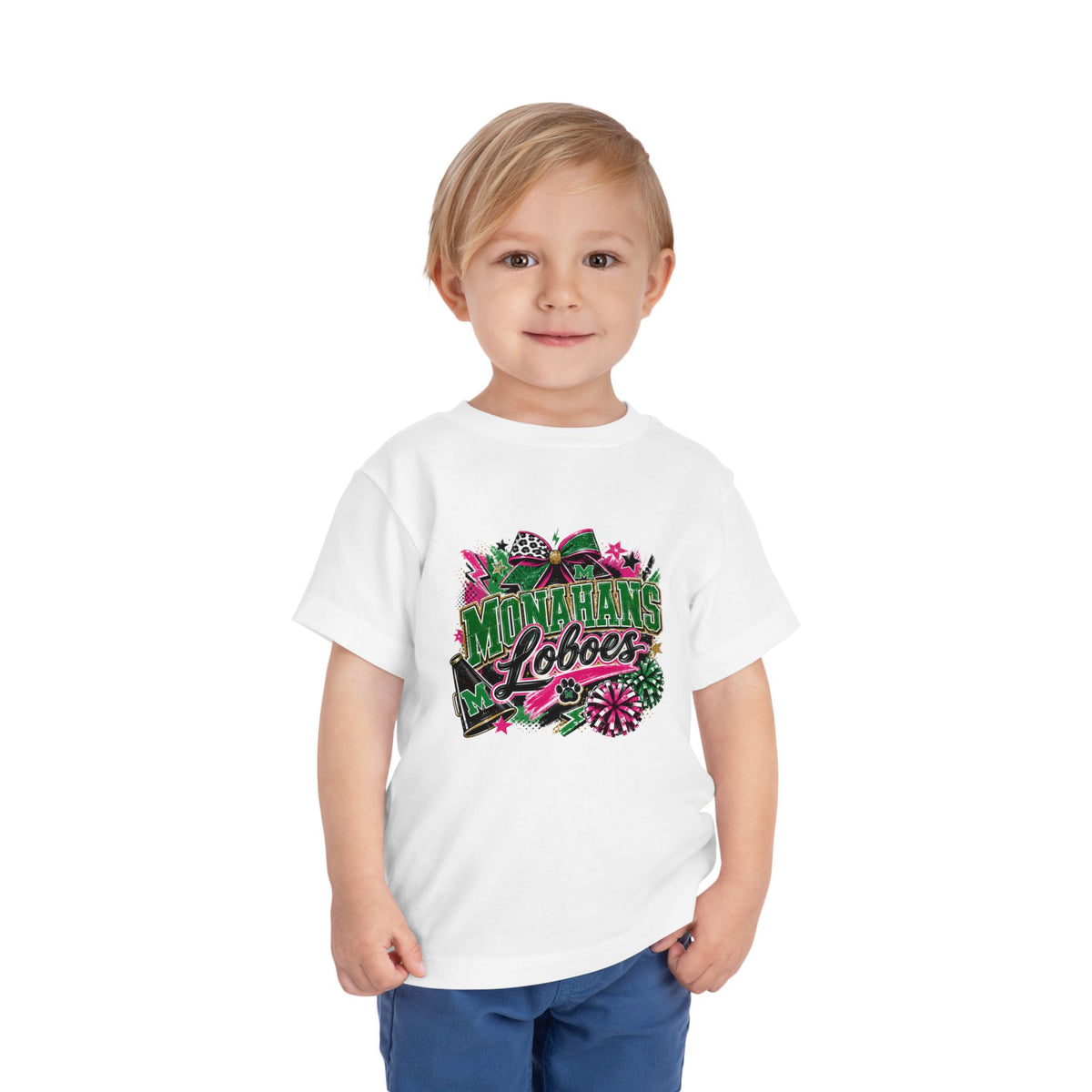 Monahans Loboes Toddler Cheer Tee