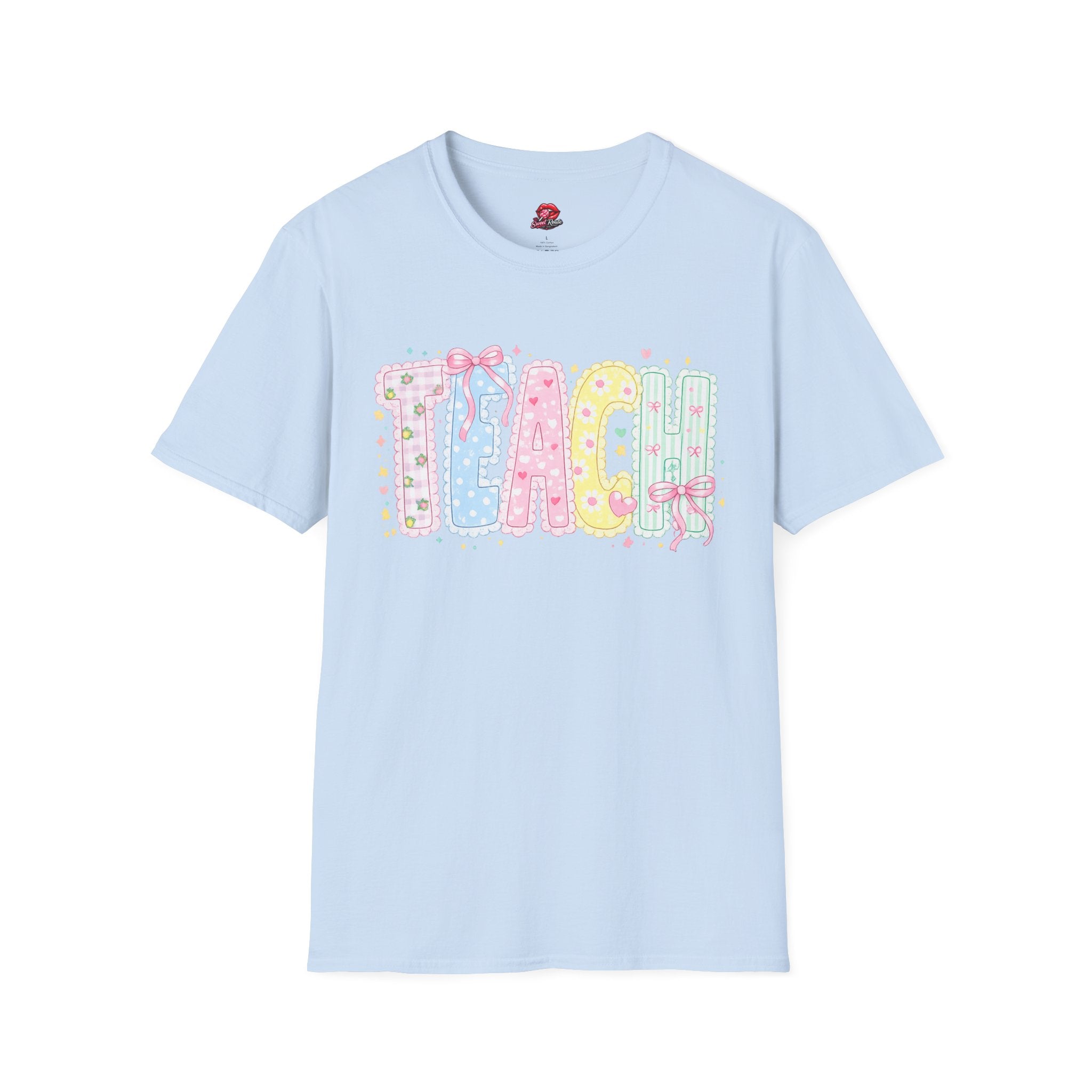 Teach Pastel Graphic T-Shirt