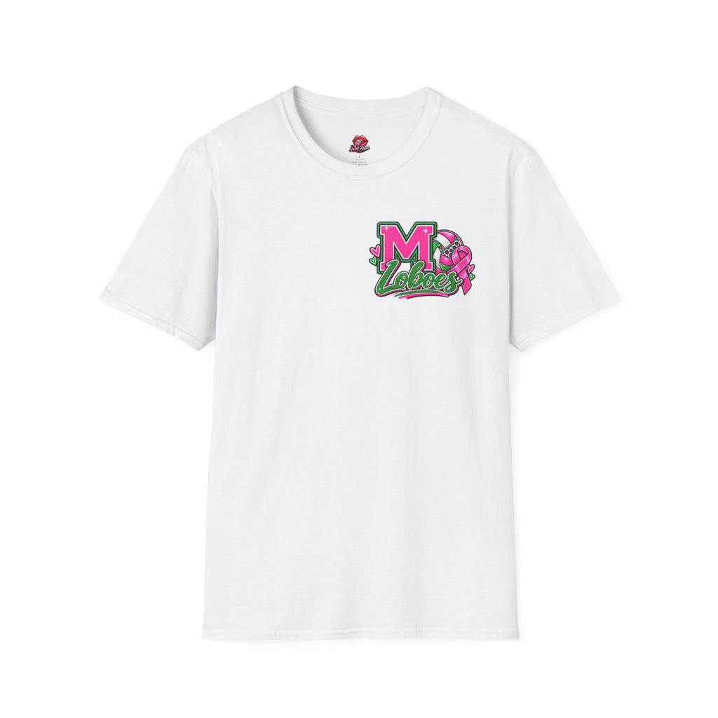 Monahans Loboes Pink Out Volleyball T-Shirt