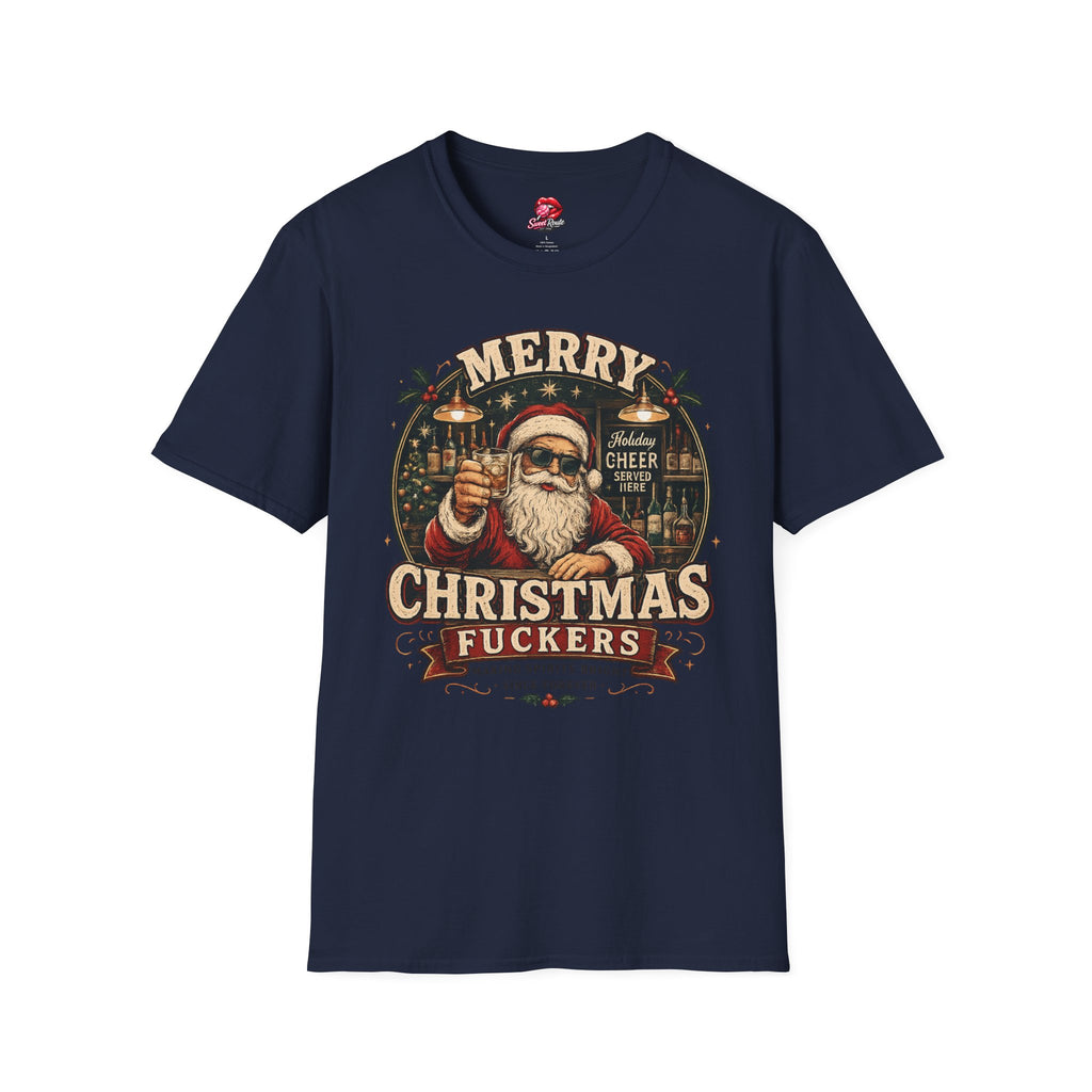 Merry Christmas Santa Illustration T-Shirt