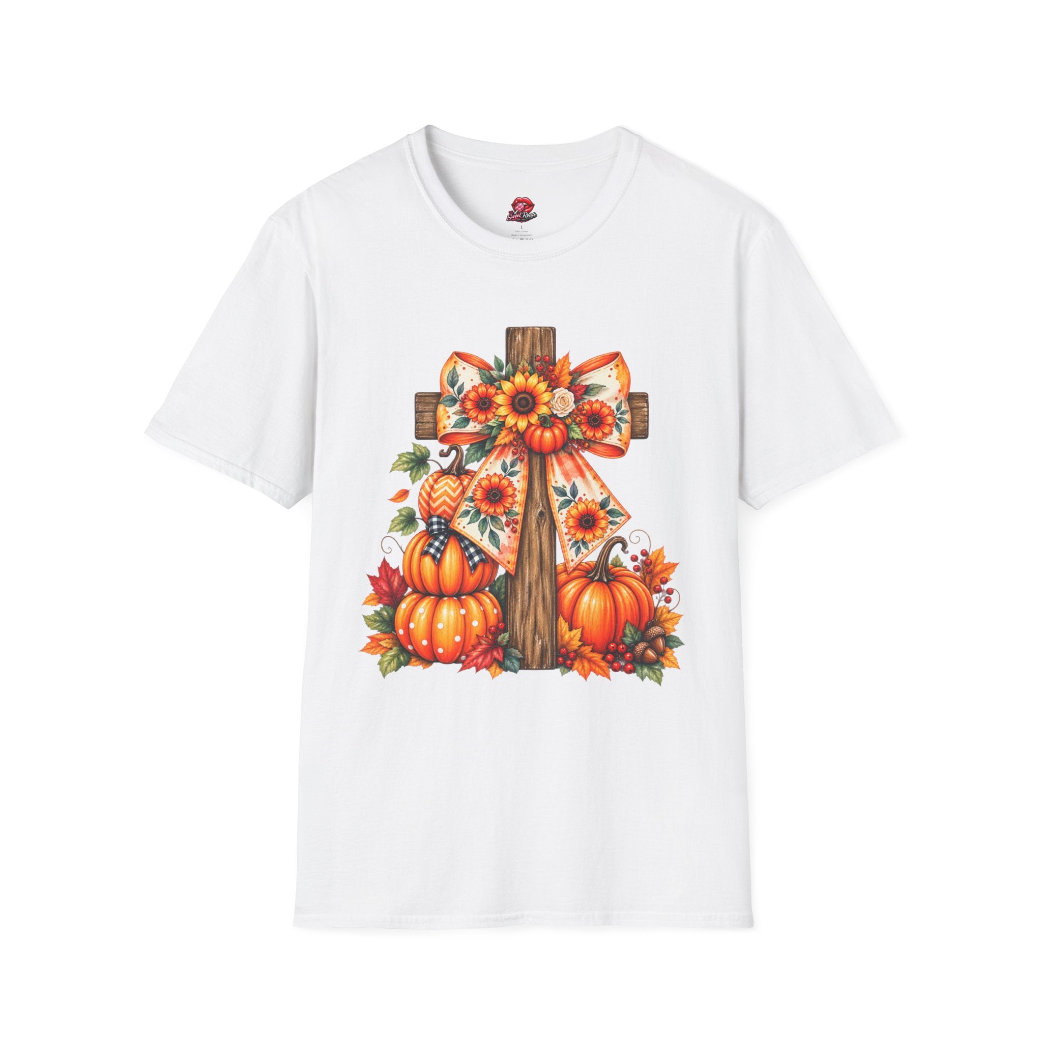 Autumn Sunflower Faith Harvest Tee