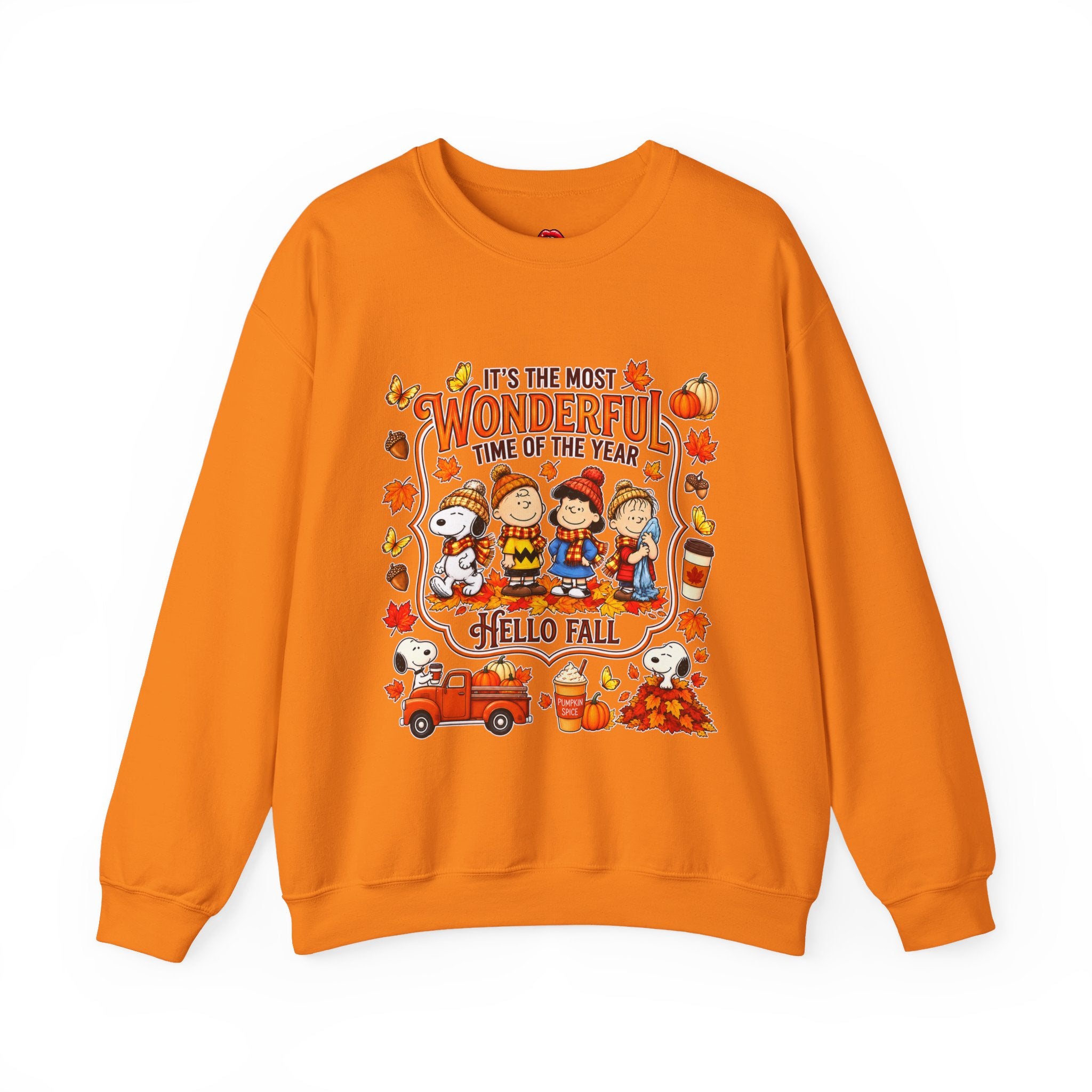 Peanuts Fall Unisex Heavy Blend™ Crewneck Sweatshirt
