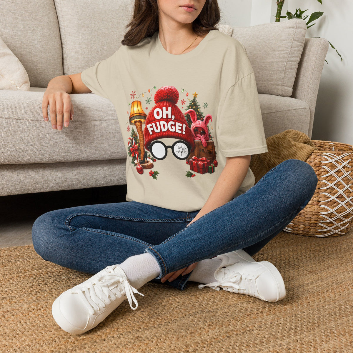 Oh, Fudge! Christmas Movie Quote T-Shirt
