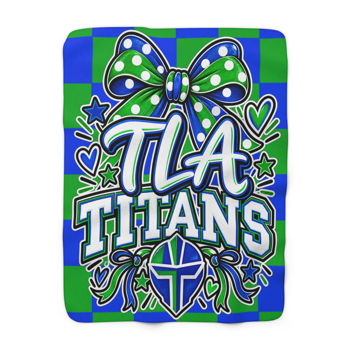 TLA Titans Sherpa Fleece Blanket