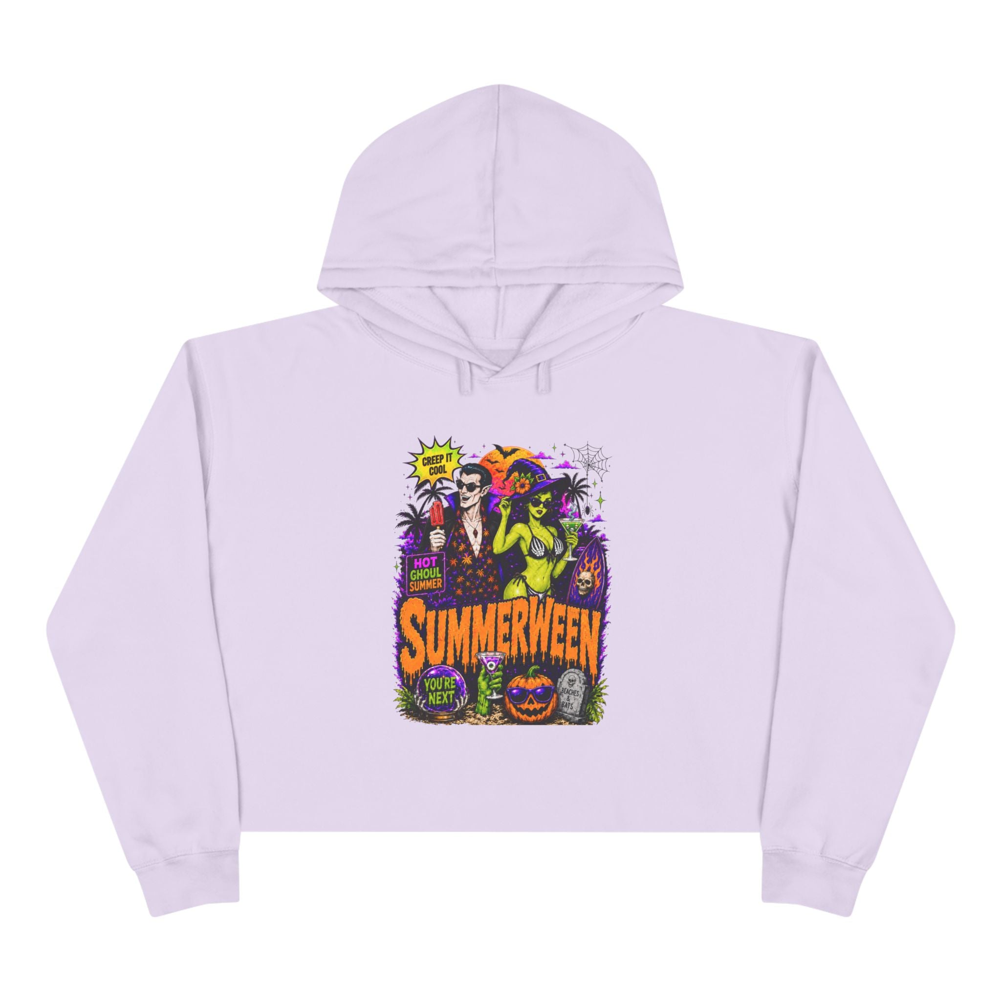 Summerween Crop Hoodie