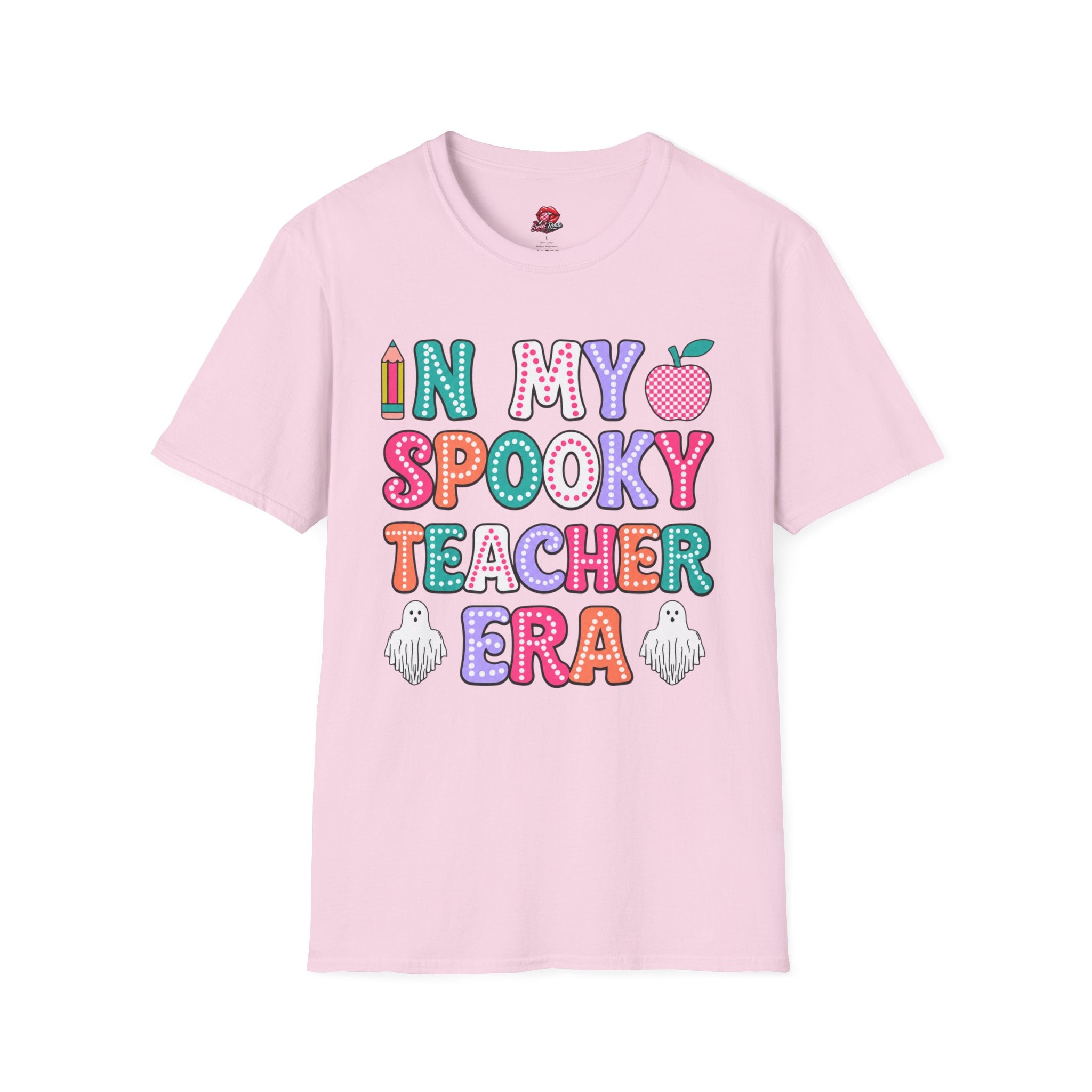 In My Spooky Teacher Era Colorful Halloween Classroom T-Shirt