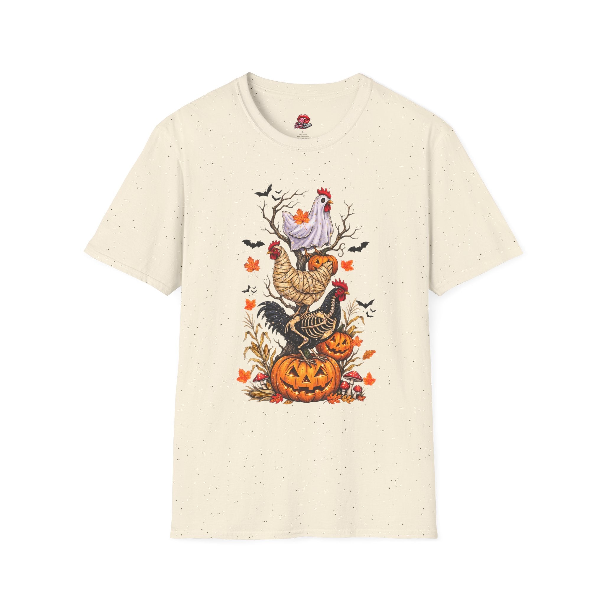Halloween Chicken Stack T-Shirt