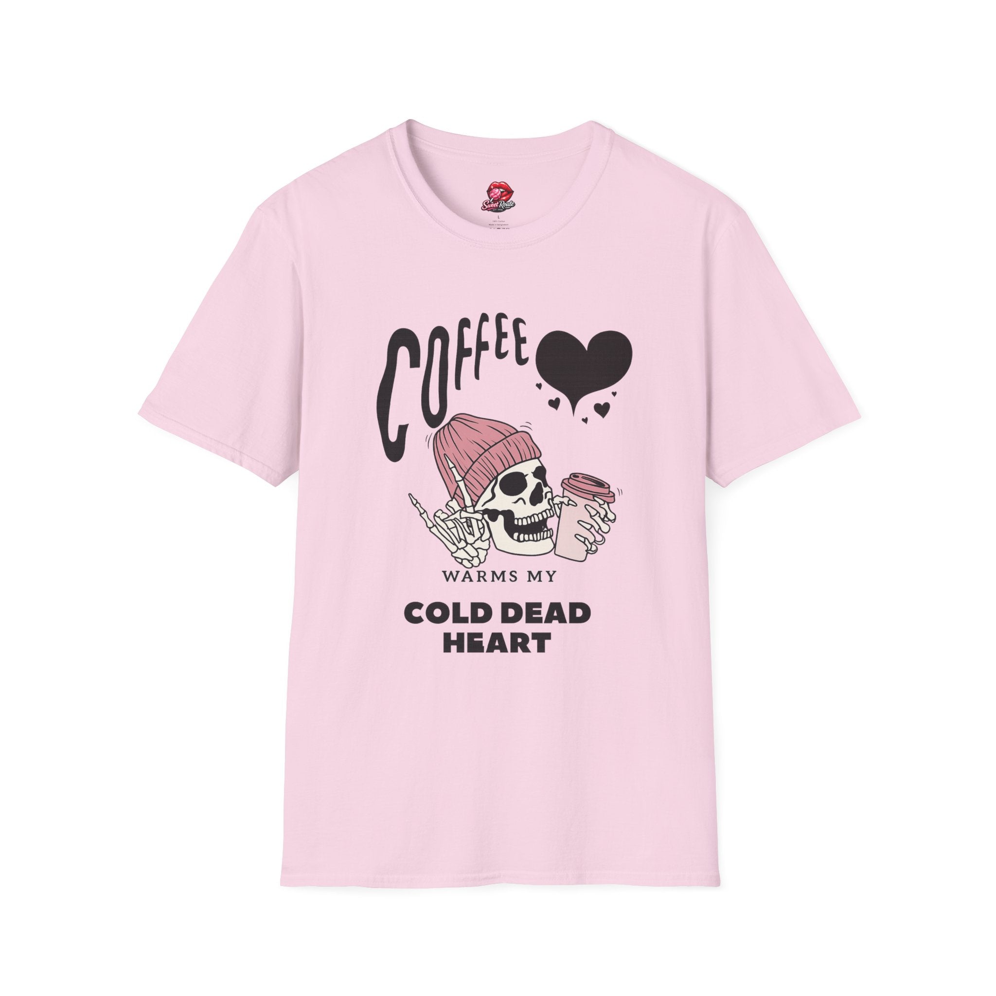 Coffee Warms My Cold Dead Heart Tee