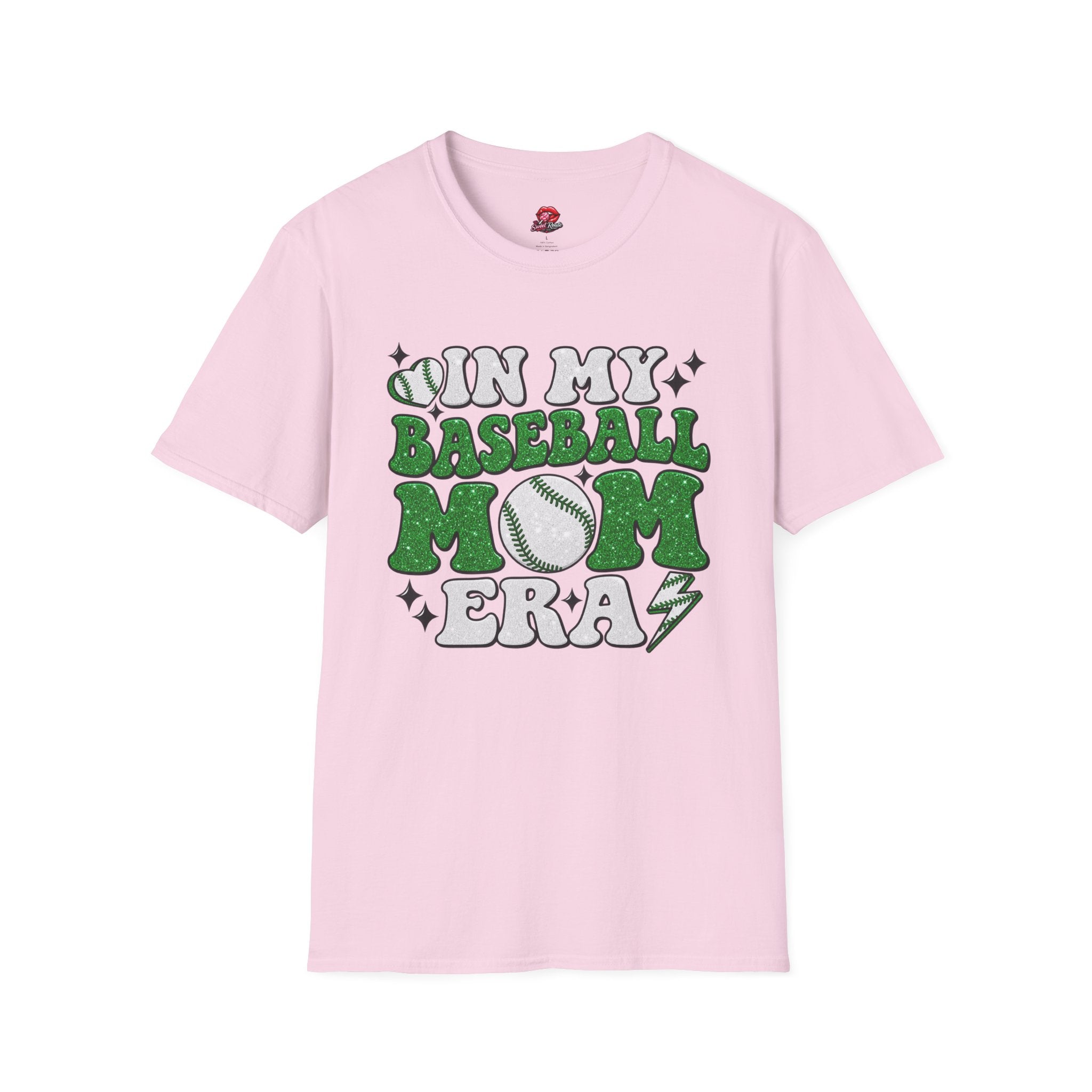In My Baseball Mom Era Green Tee