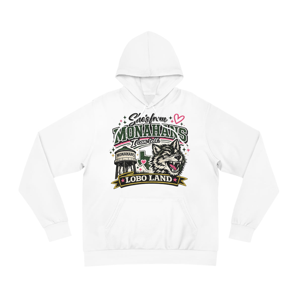 Lobo Land Monahan's Vintage Graphic Hoodie
