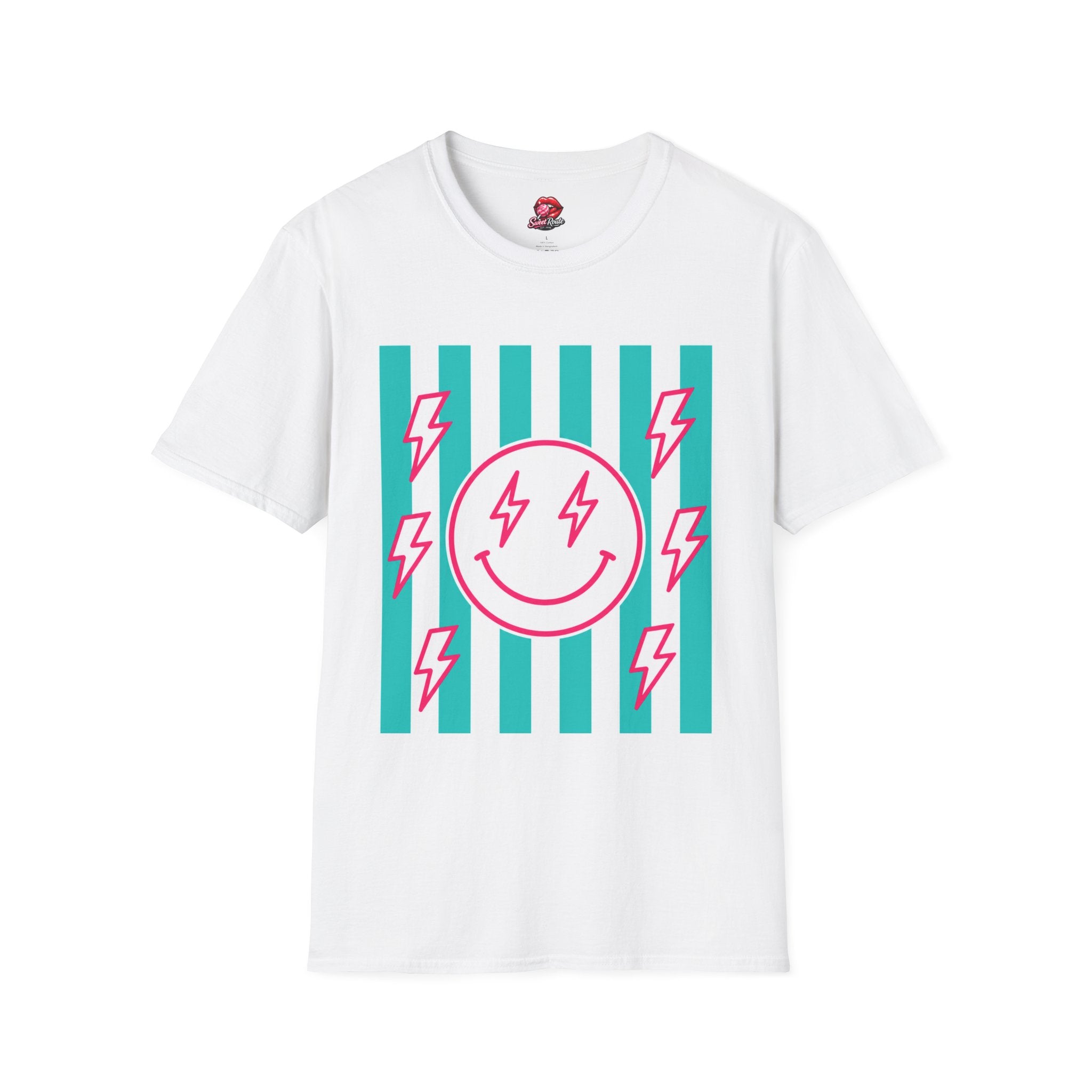 Smiling Lightning Face T-Shirt