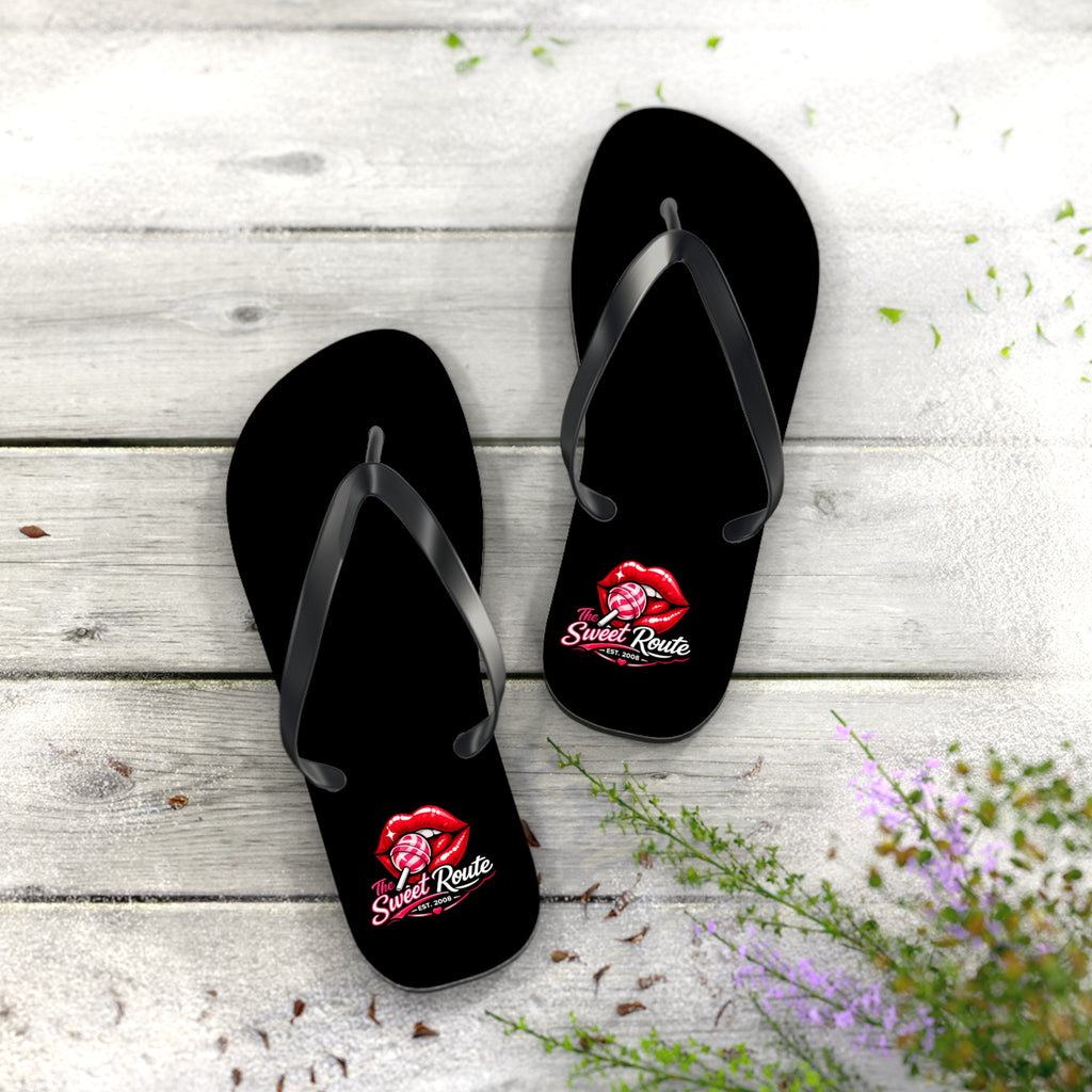 Sweet Route Flip Flops