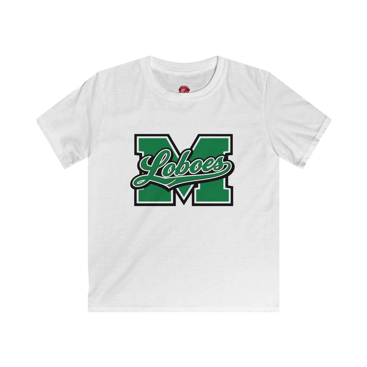 Kids 'Loboes' School Logo Tee