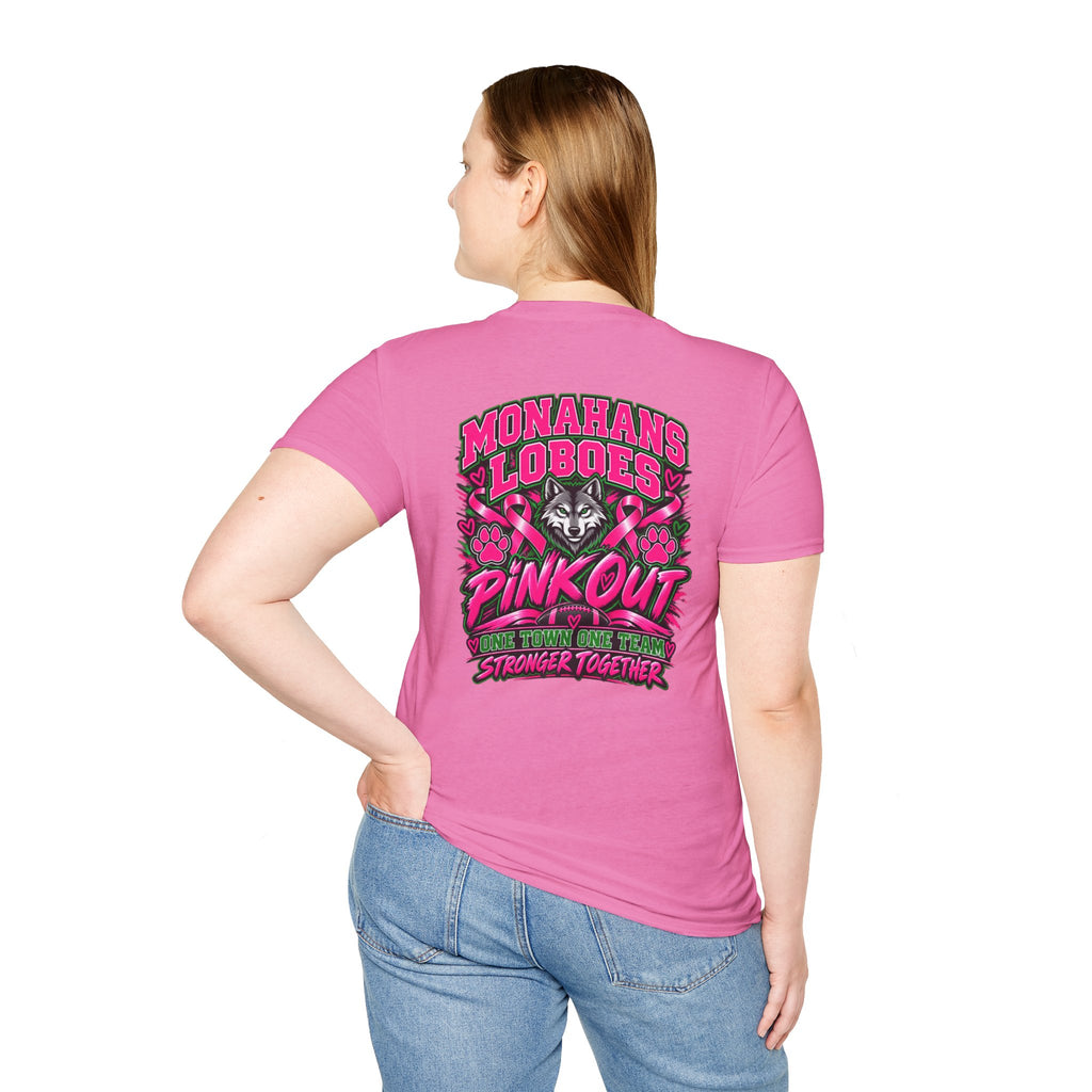 Monahans Loboes Pink Out T-Shirt