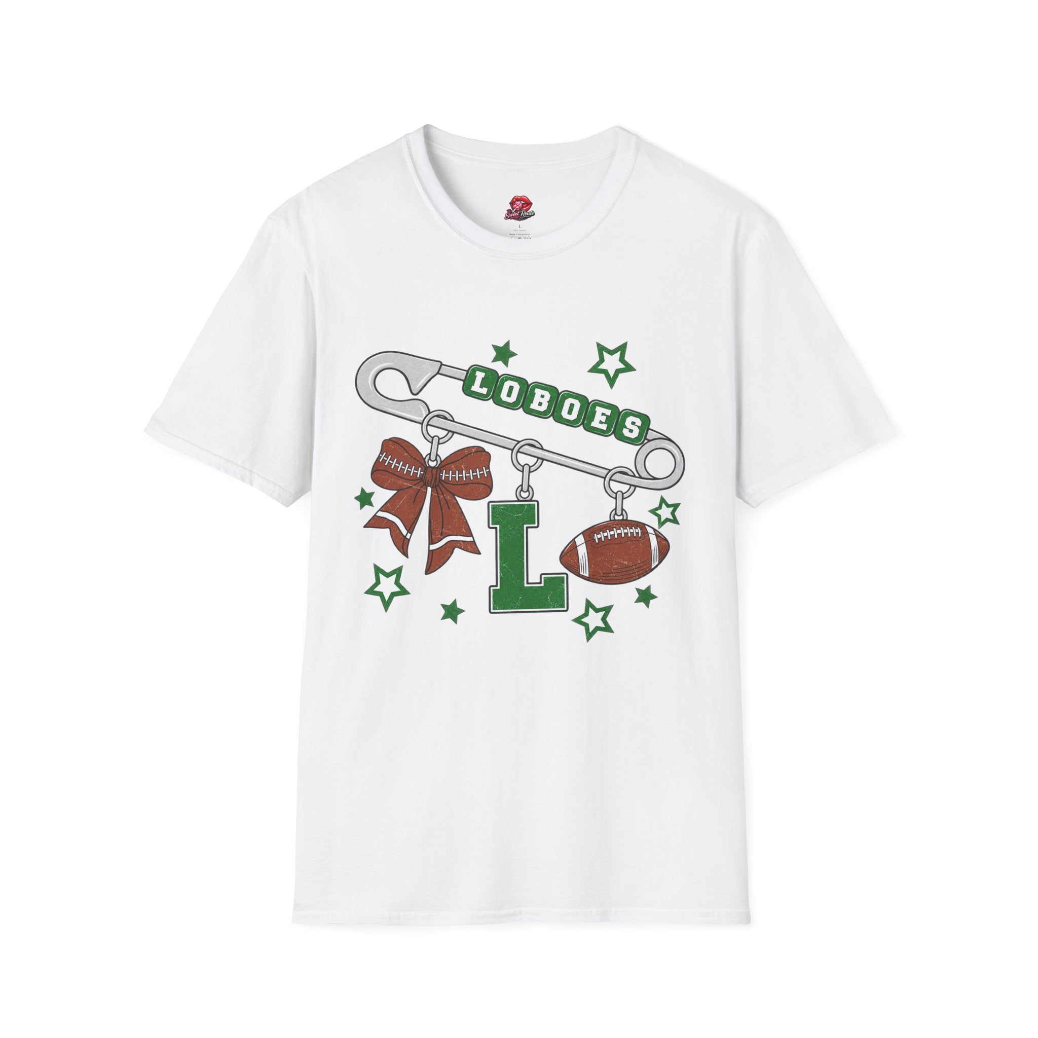 Loboes Football Charm T-Shirt