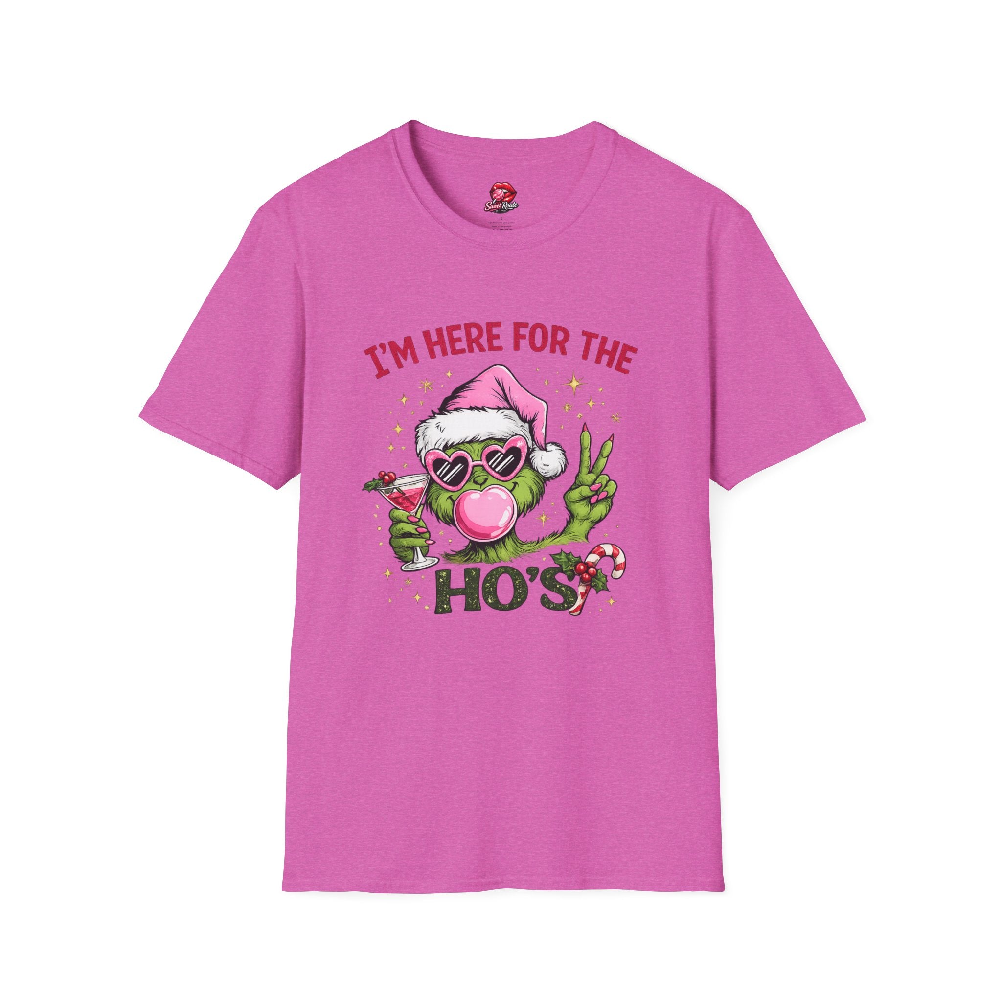 I’m Here for the Ho’s Funny Holiday Tee