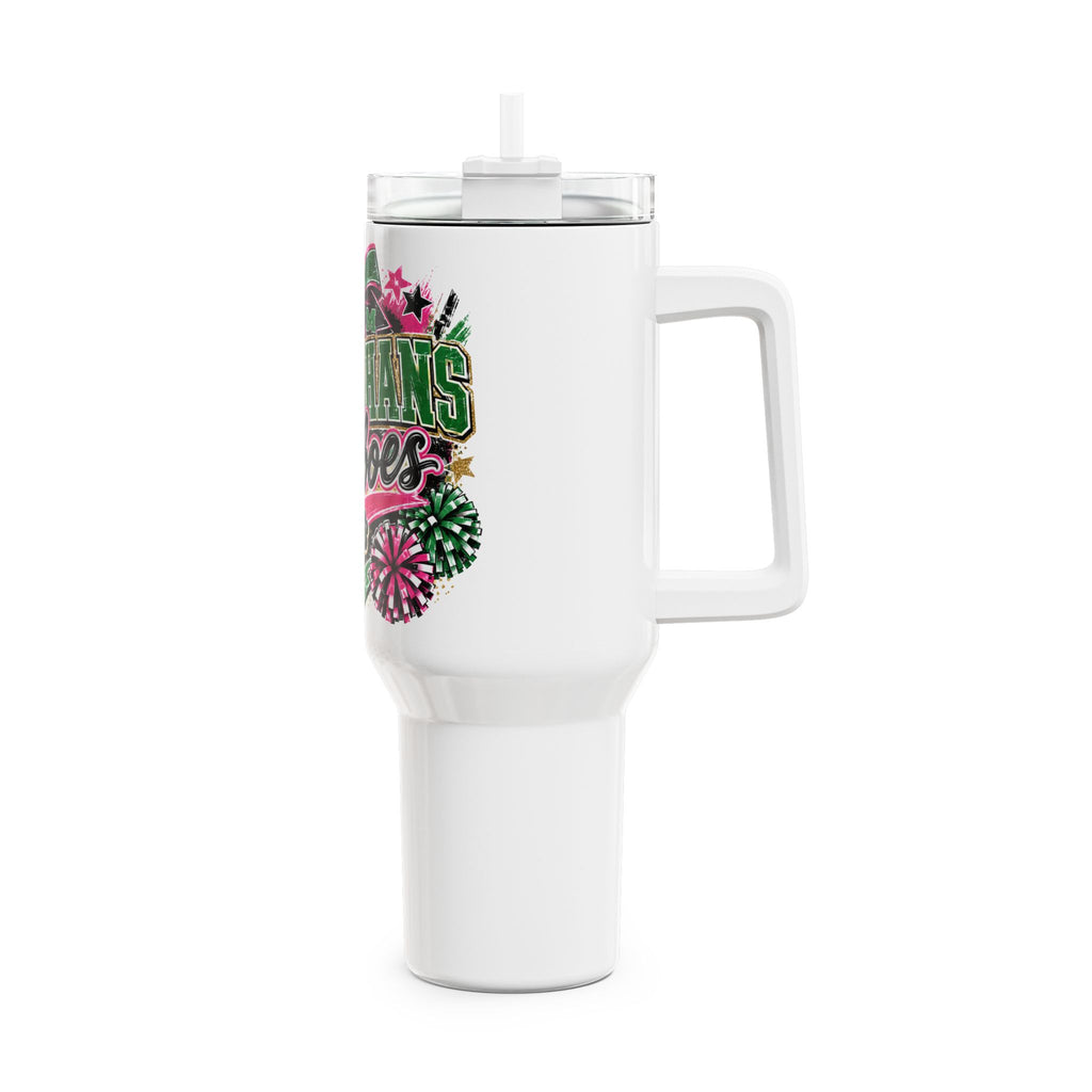 40oz Custom Monahans Loboes Cheer Tumbler