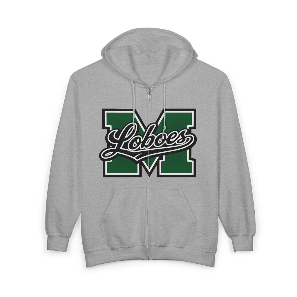 School Spirit Full-Zip Lobo Hoodie