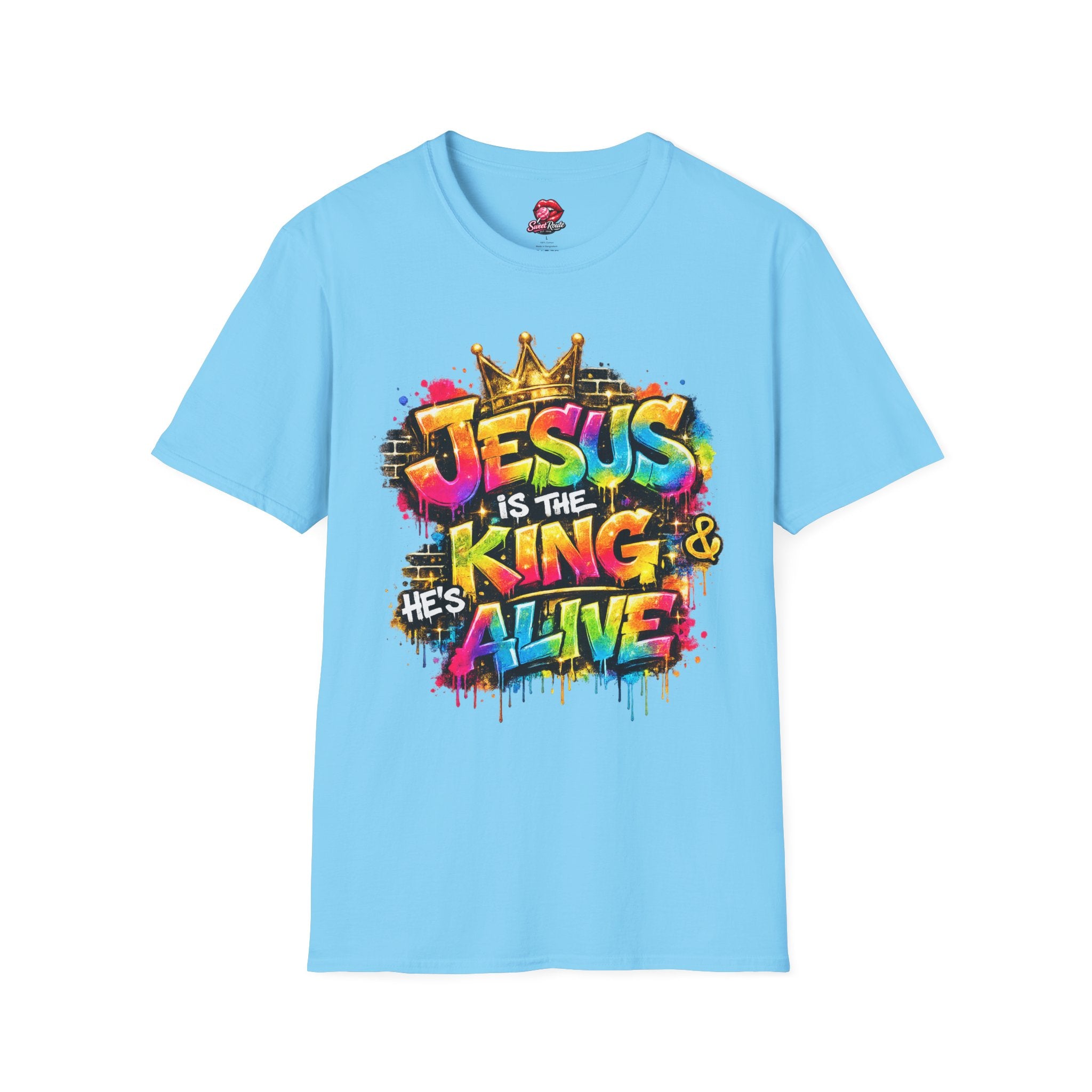 Jesus Is The King graffiti T-Shirt