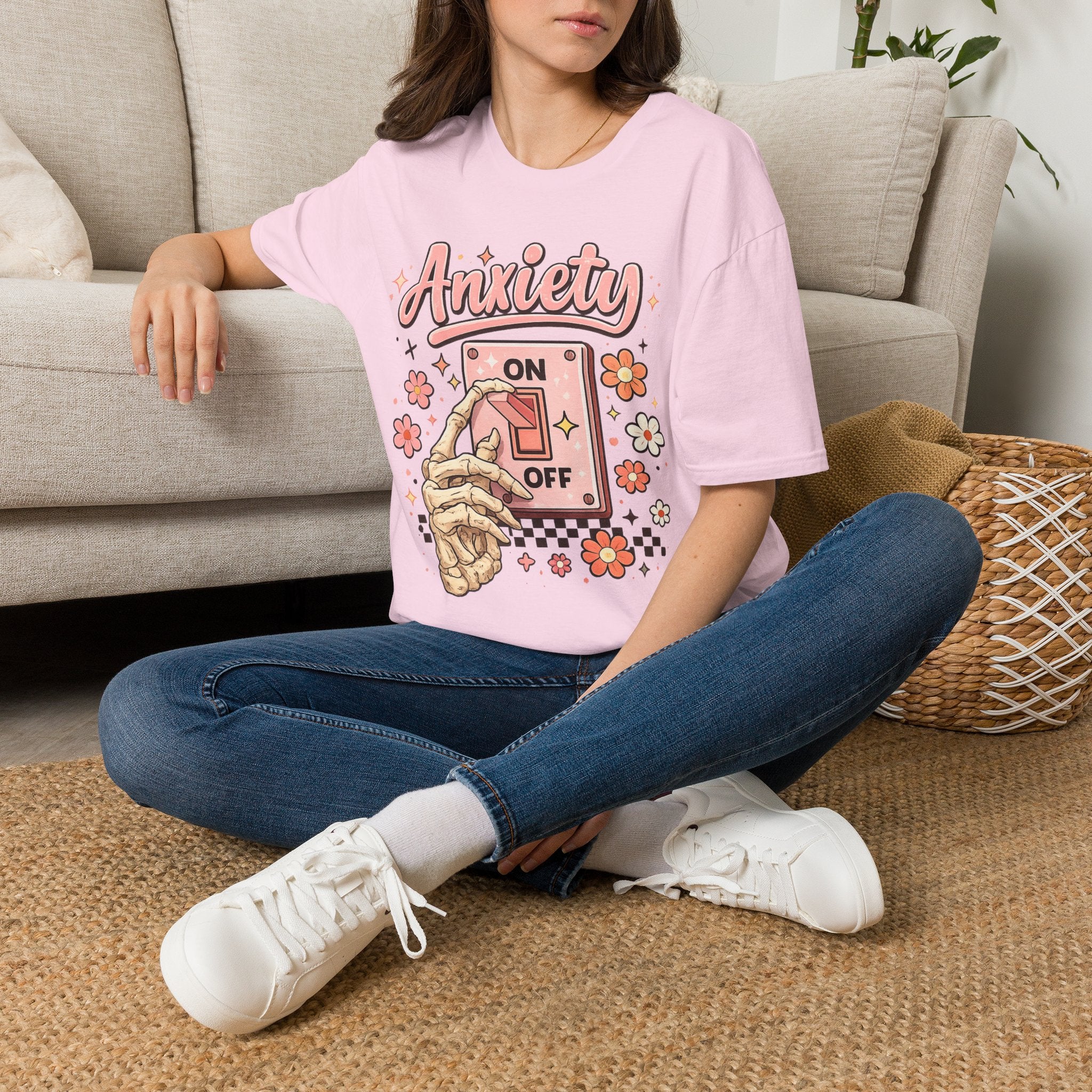 Anxiety On/Off Switch T-Shirt